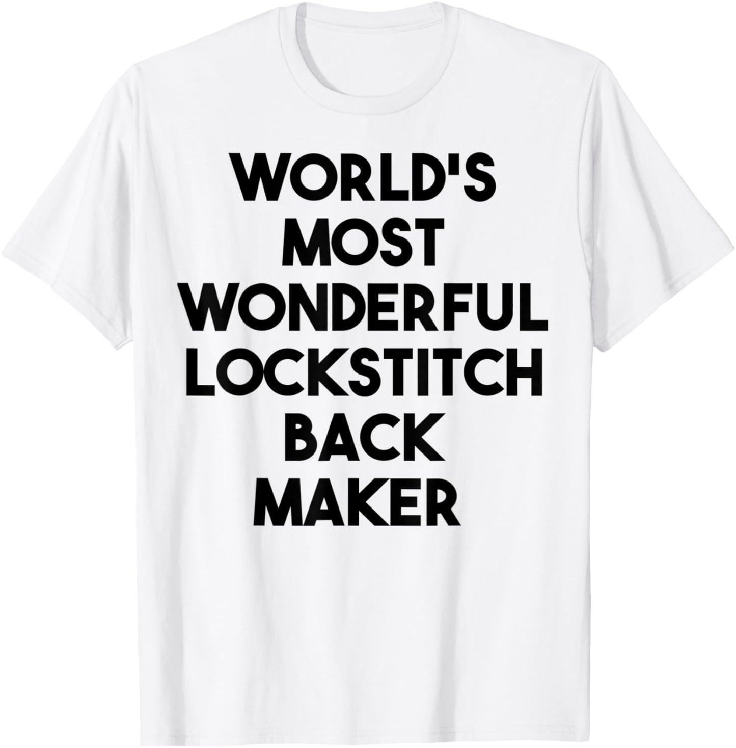 World's Most Wonderful Lockstitch Back Maker