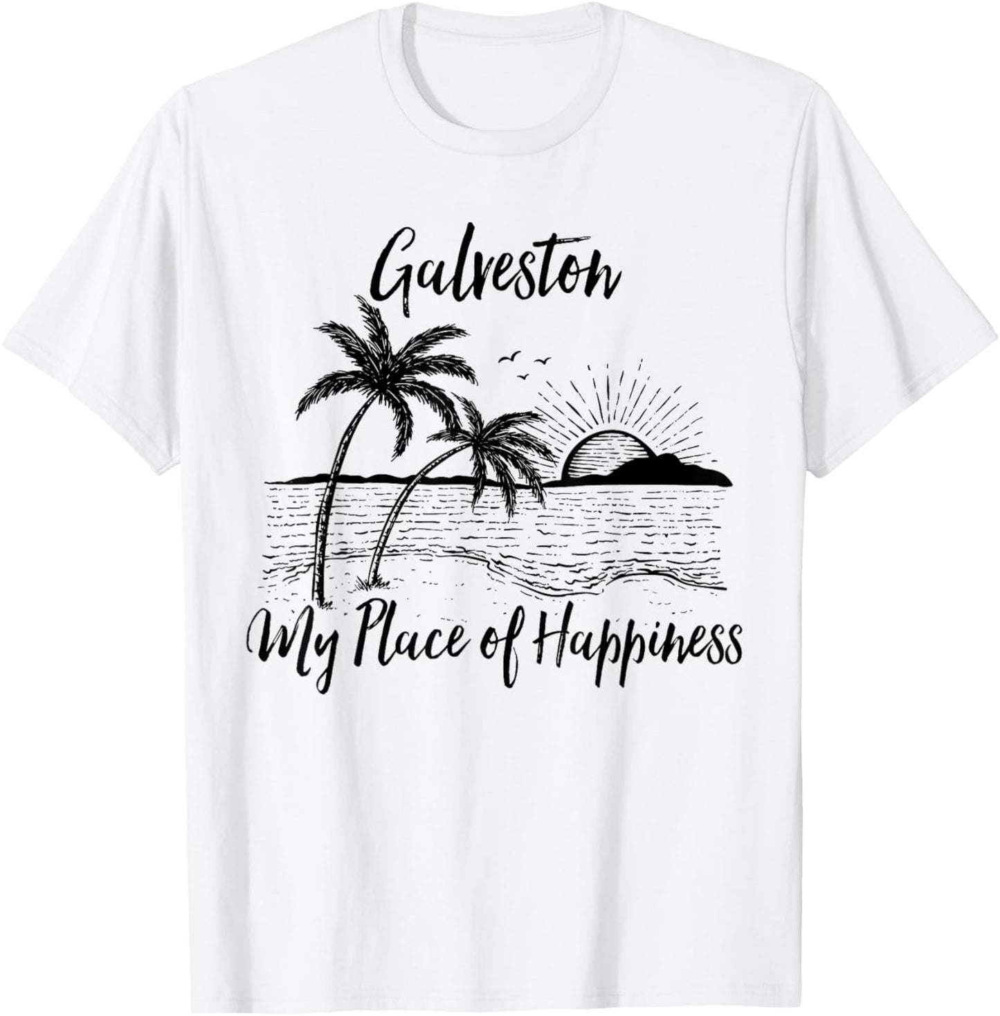 Texas Beach My Place Of Happiness - Galveston