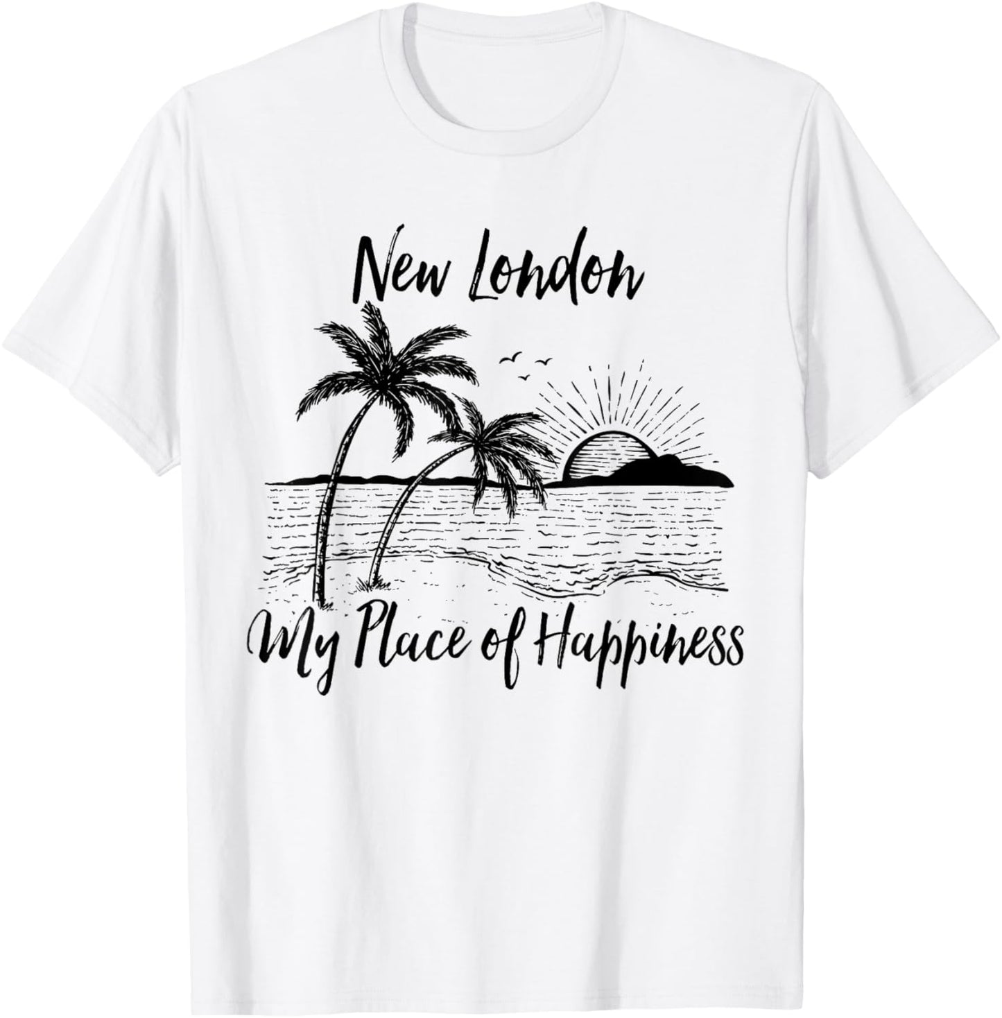 Connecticut Beach My Place Of Happiness - New London