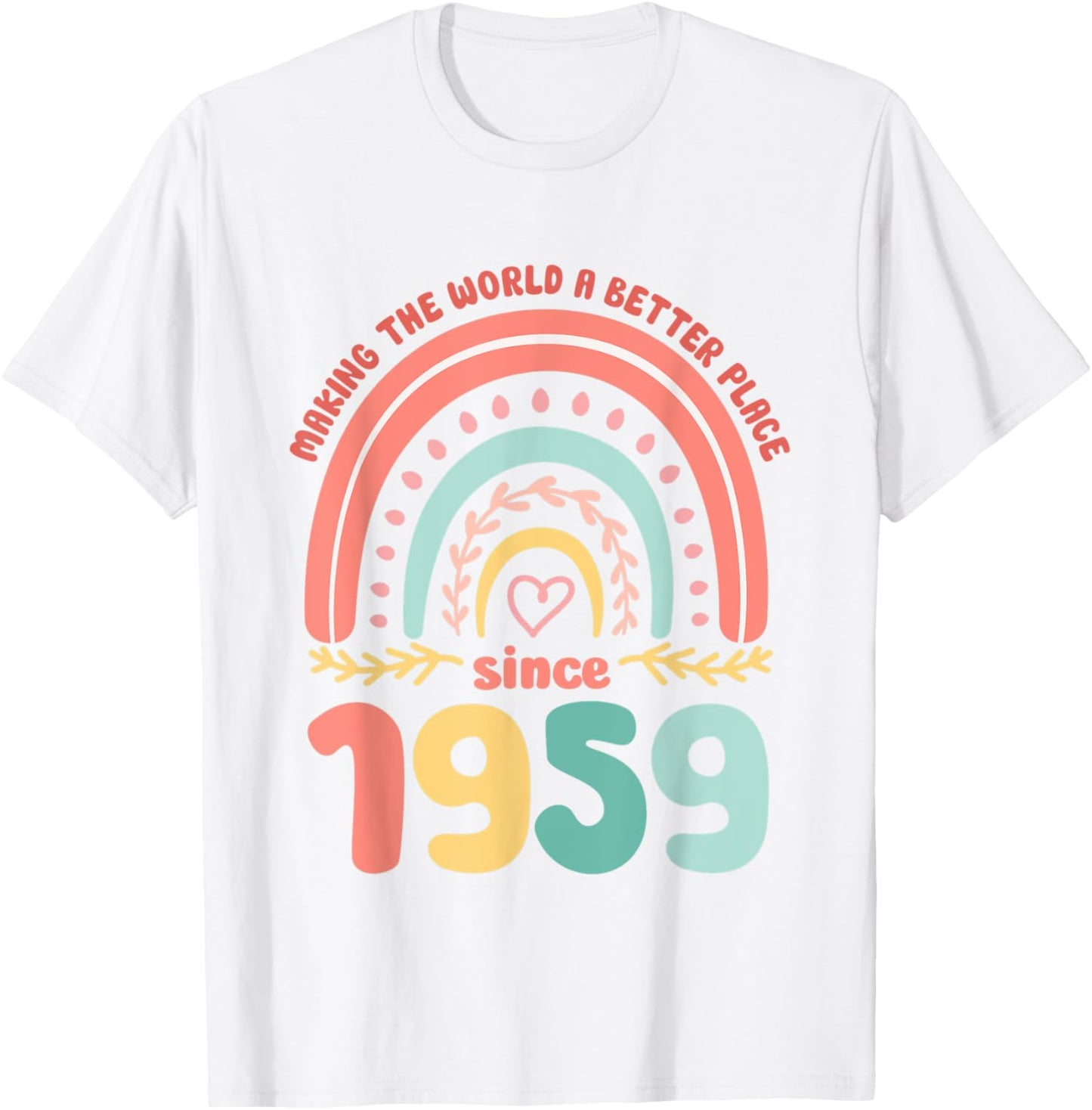 64 Birthday Making the world a better place since 1959