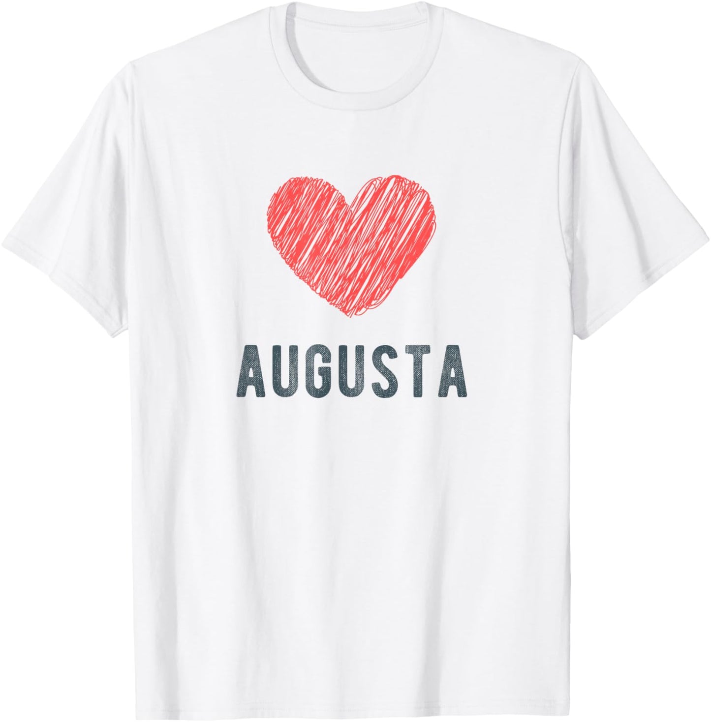 Augusta Heart Love Favorite City or Place