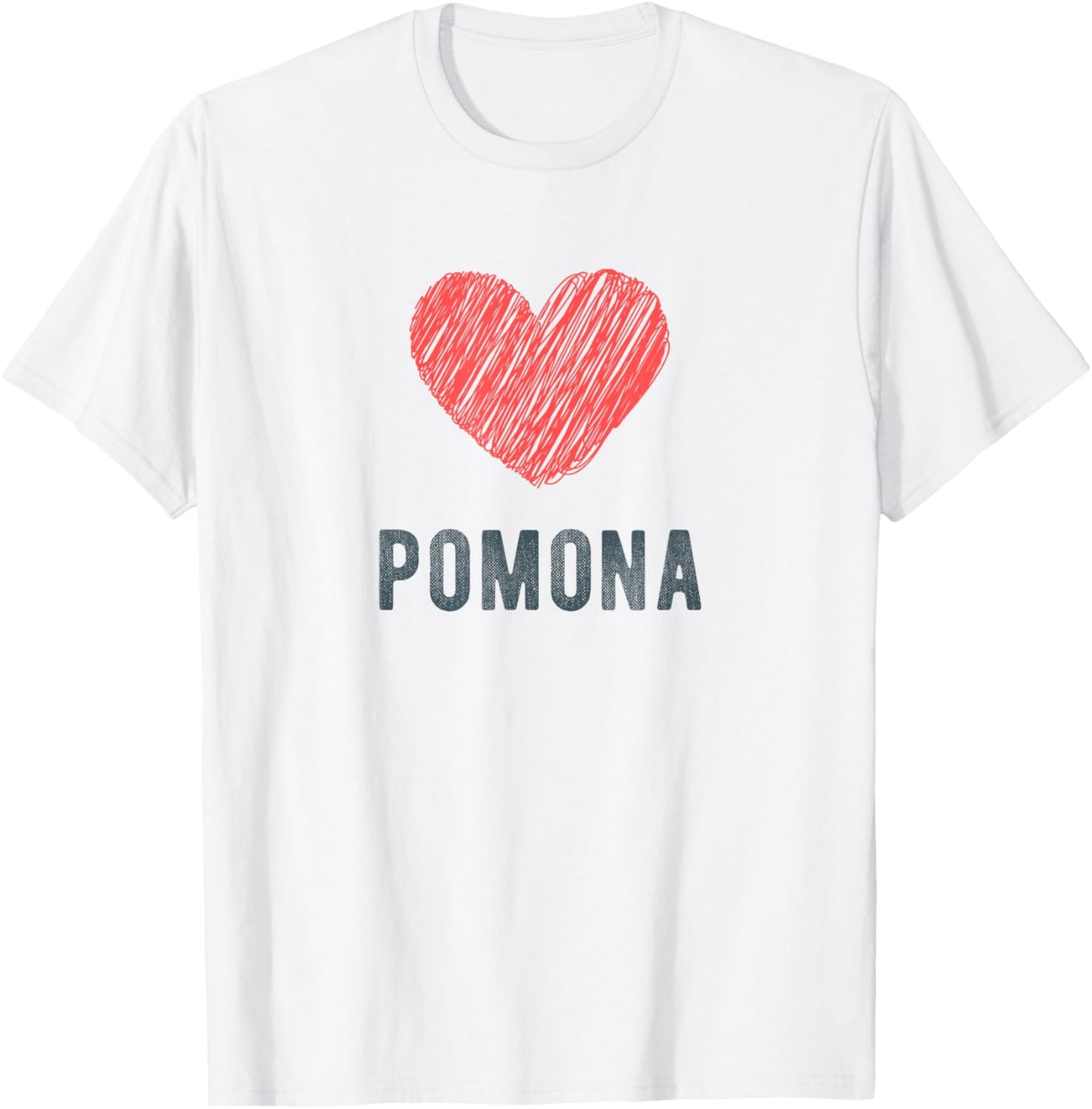 Pomona Heart Love Favorite City or Place