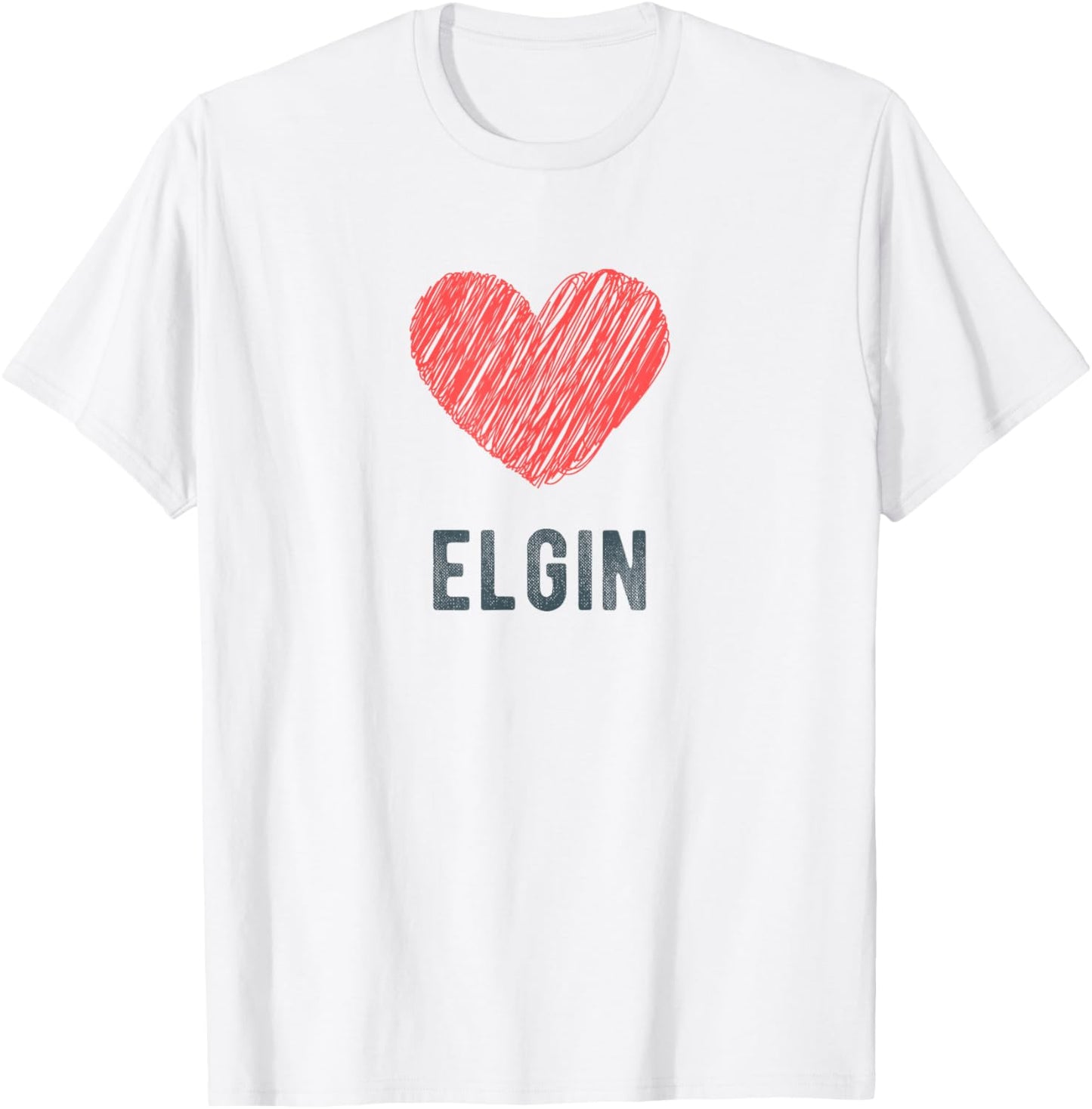 Elgin Heart Love Favorite City or Place