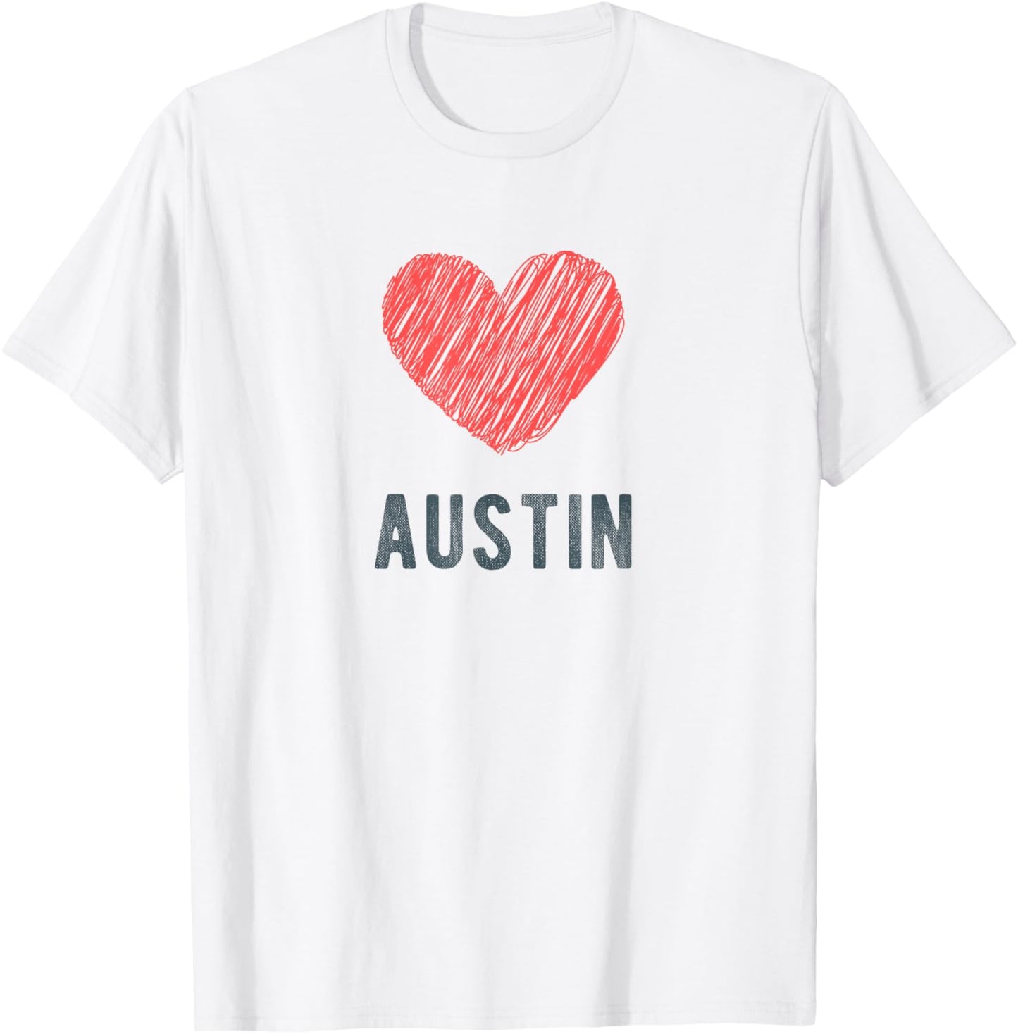 Austin Heart Love Favorite City or Place