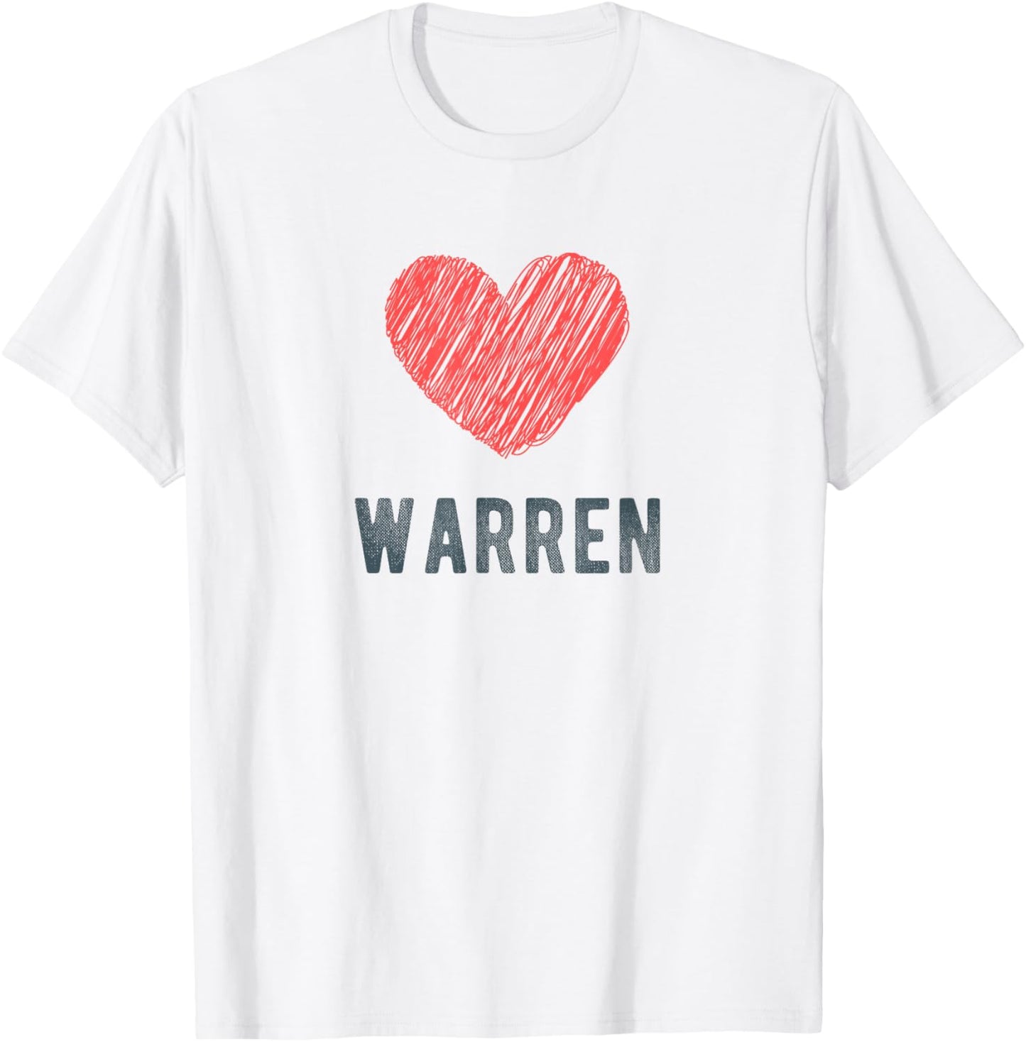 Warren Heart Love Favorite City or Place