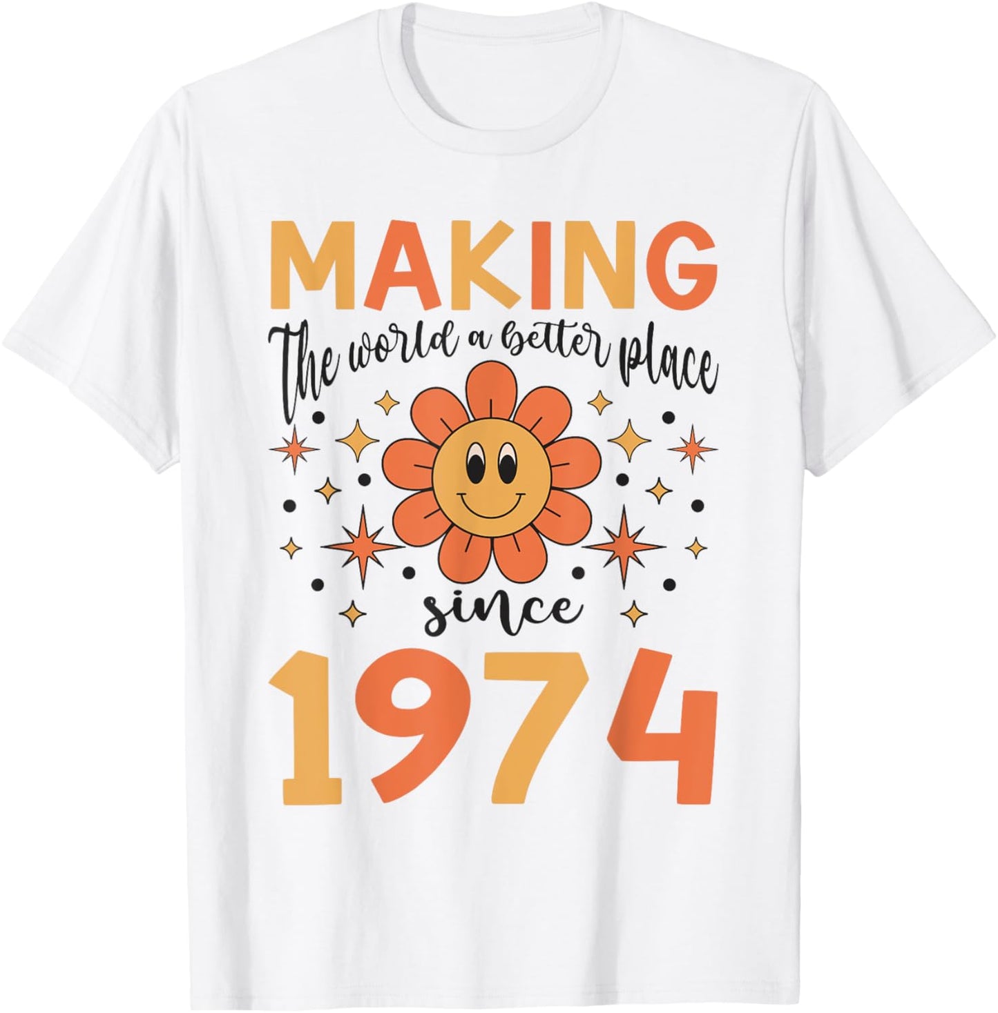 50 Birthday Making the world a better place since 1974