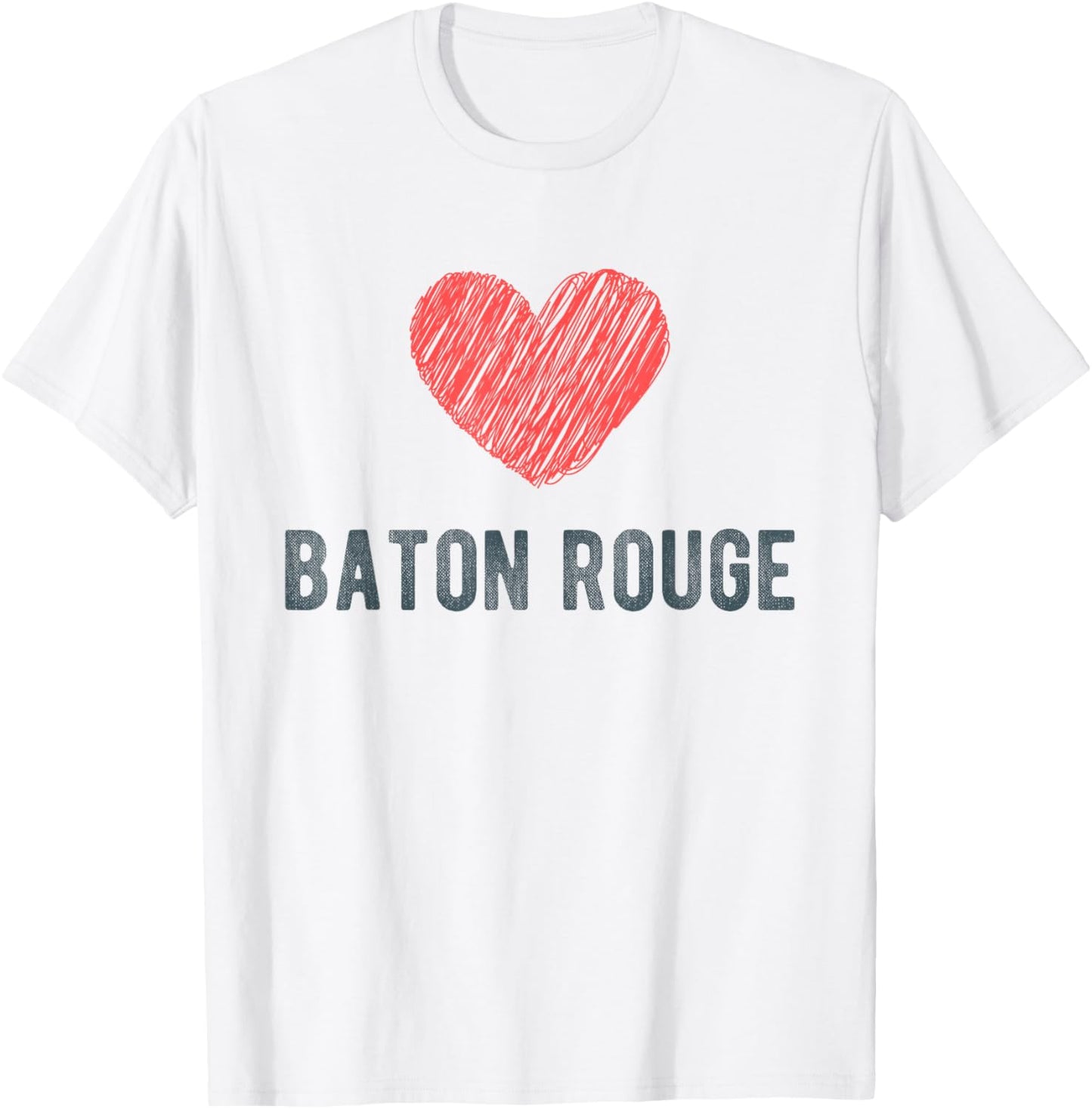 Baton Rouge Heart Love Favorite City or Place