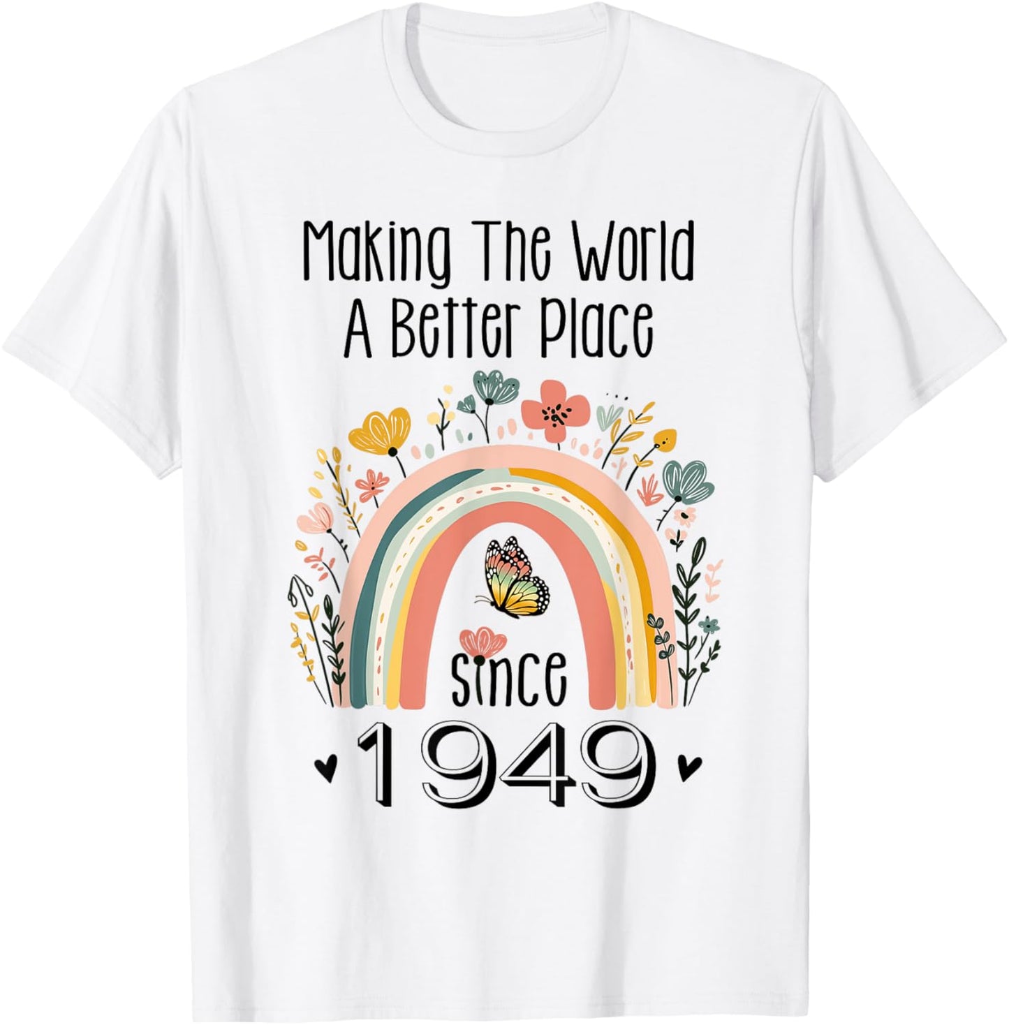 75th Birthday Making The World A Better Place Since 1949