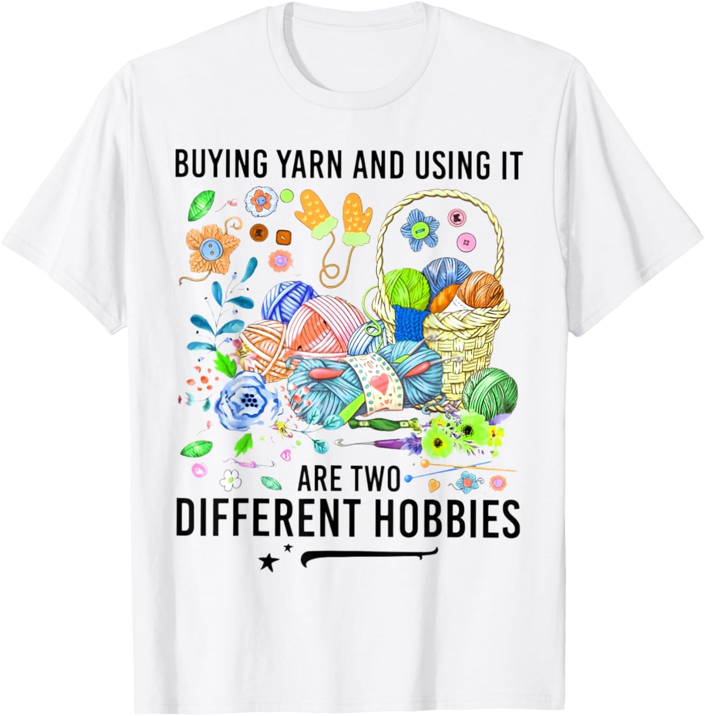 Buying Yarn And Using It Are Two Different Hobbies