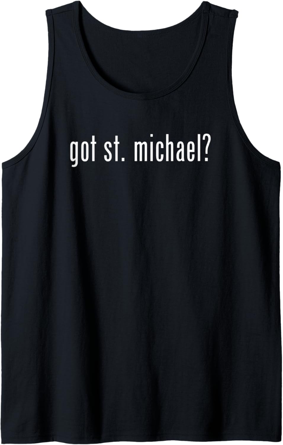Funny Classic Got St. Michael Vintage Retro Fun God Tank Top