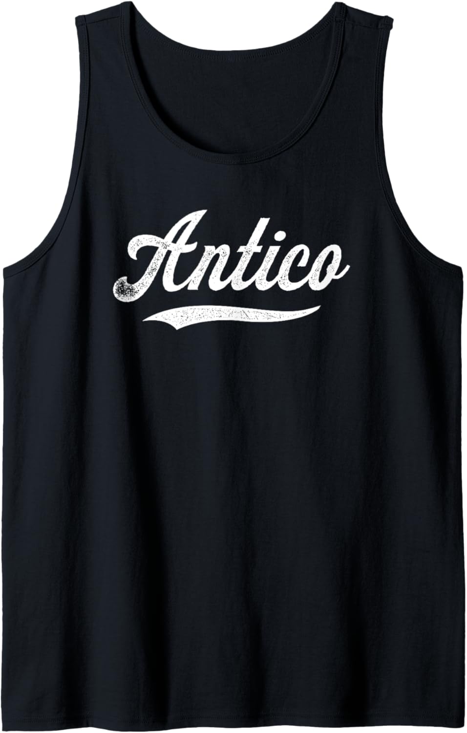 Distressed Script Michael Antico Prospect Baseball Fan Gear Tank Top