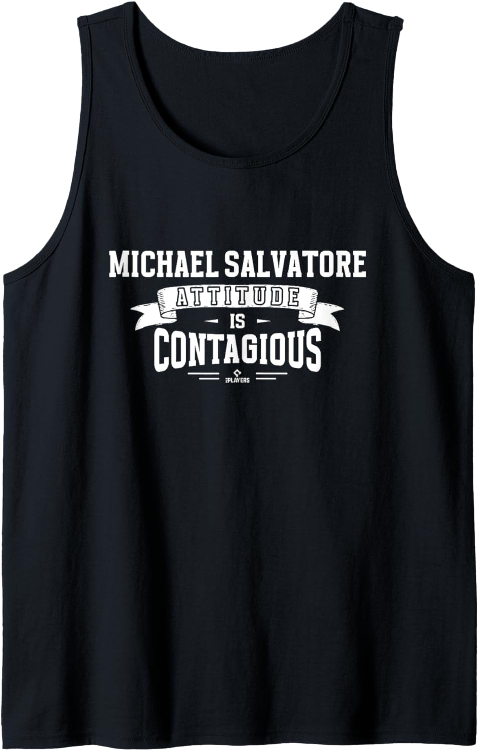 Attitude Is Contagious Michael Salvatore Prospect Baseball Tank Top