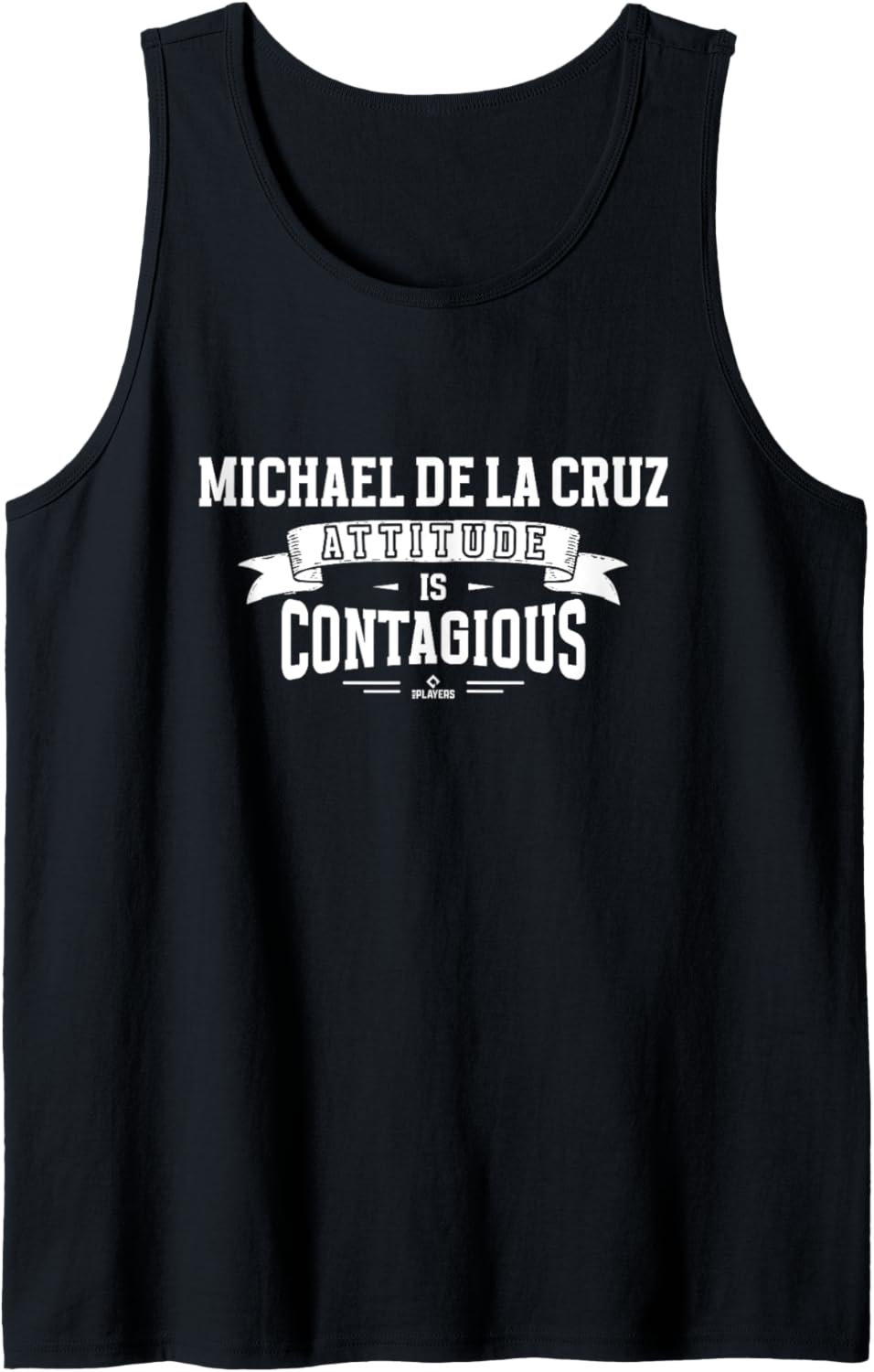 Attitude Is Contagious Michael De La Cruz Prospect Baseball Tank Top