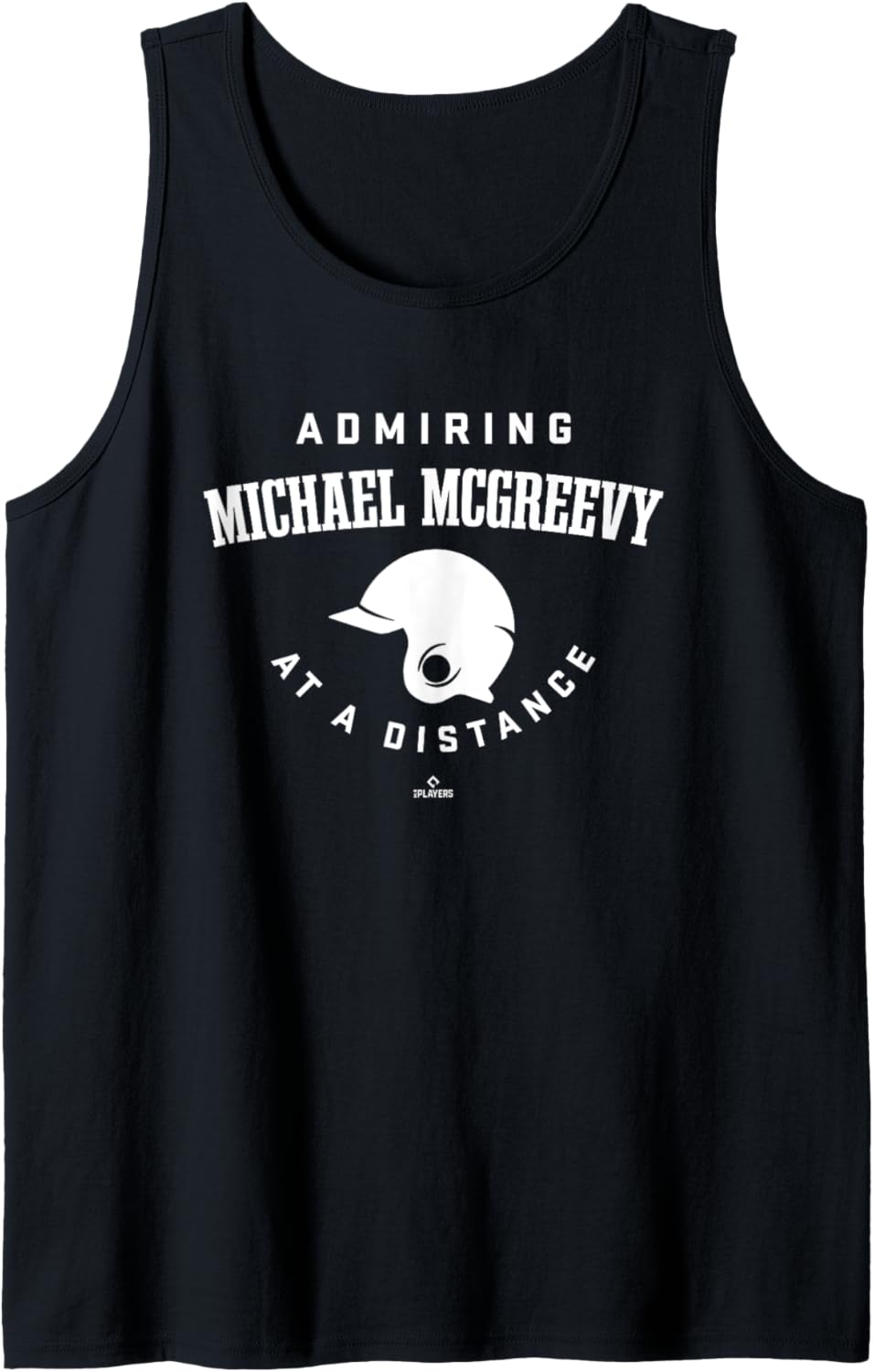 Admiring at a Distance Michael McGreevy Prospect Baseball Tank Top
