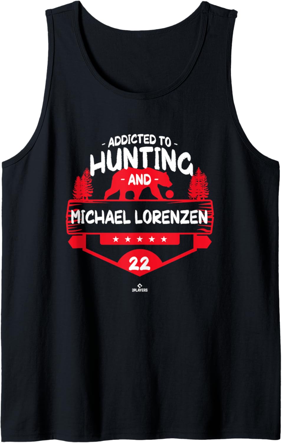 Bear Hunting and Michael Lorenzen Philadelphia MLBPA Tank Top