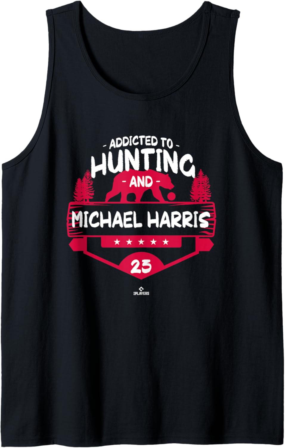 Bear Hunting and Michael Harris Atlanta MLBPA Tank Top