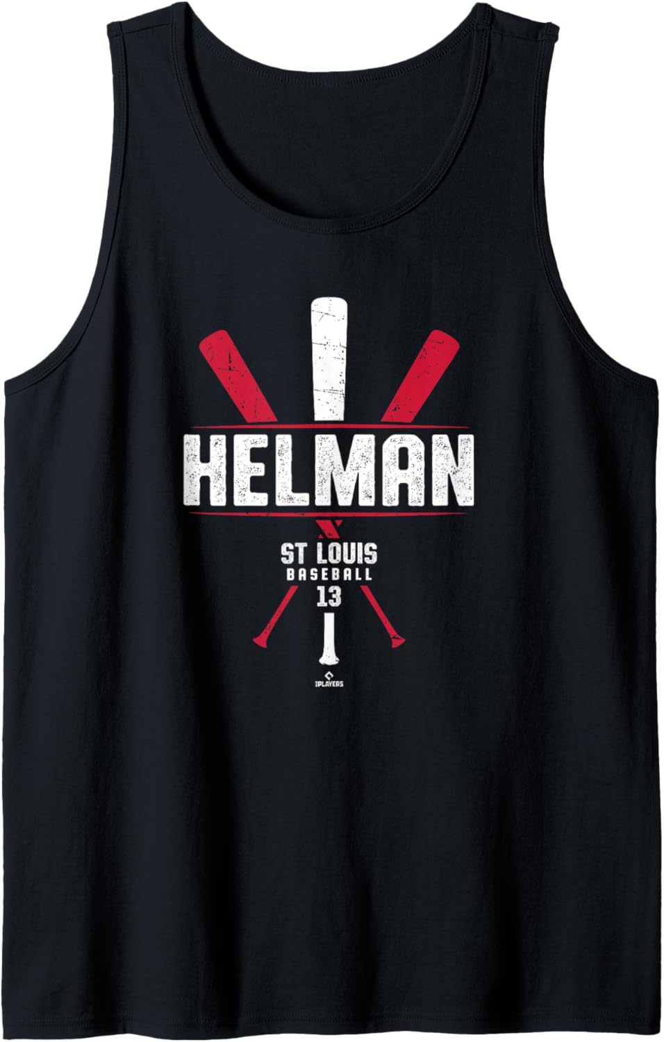 Vintage Baseball Bat Gameday Michael Helman St Louis Tank Top