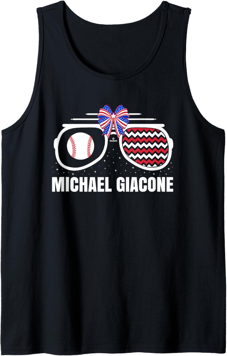 American Glasses Michael Giacone Prospect Baseball Fan Gear Tank Top