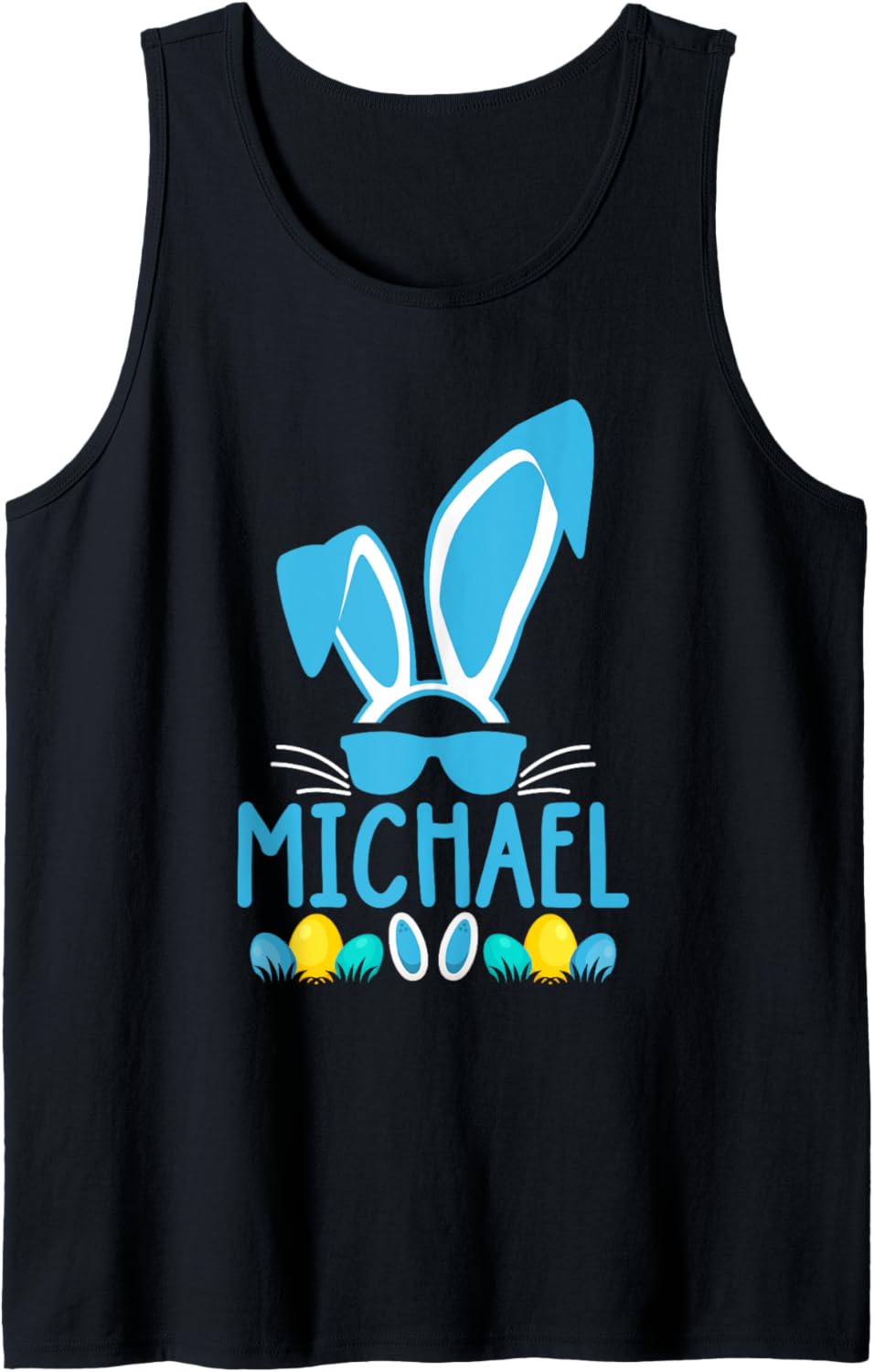 Easter Family Bunny Matching Easter Day Men Boys Michael Tank Top