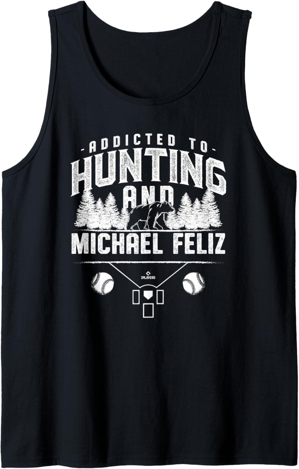 Bear Hunting and Michael Feliz Prospect Baseball Fan Gear Tank Top