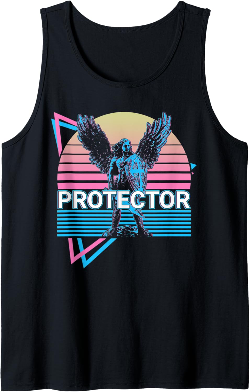 Protector Archangel Michael Retro Tank Top