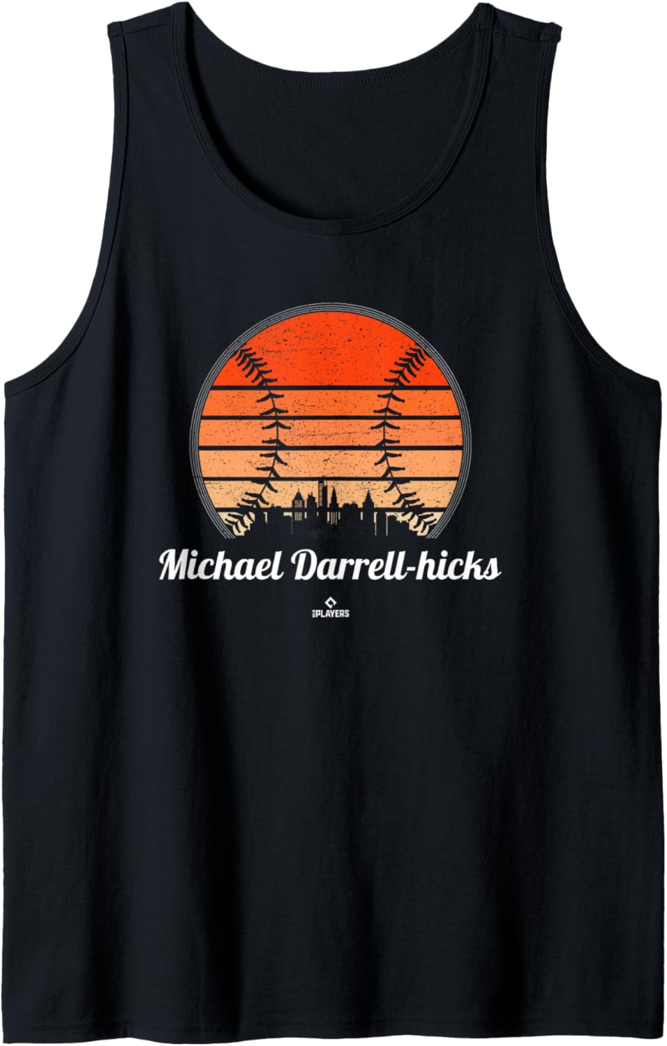 Vintage Baseball Sunset Michael Darrell-Hicks Prospect Tank Top