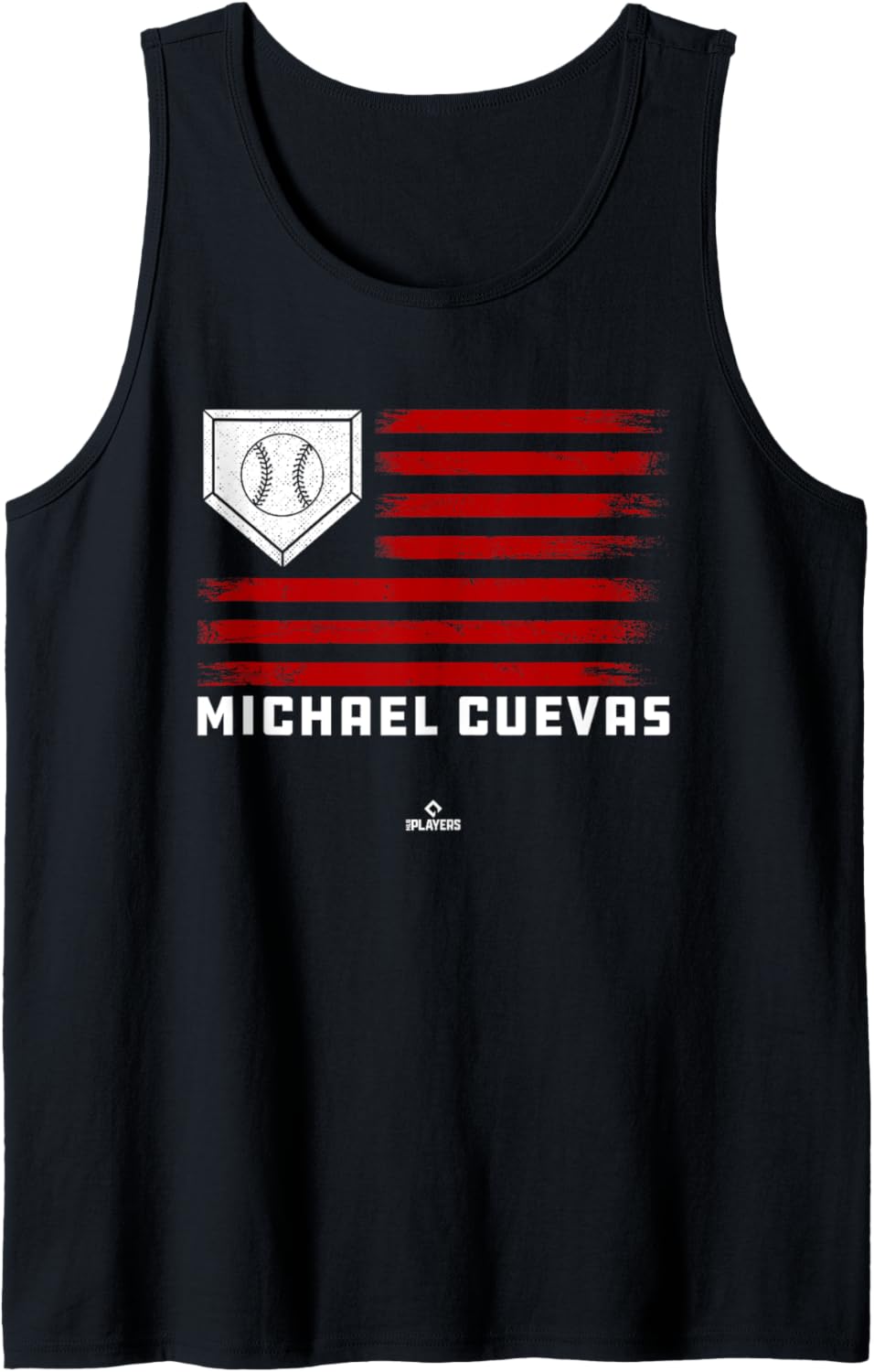Vintage Flag Gameday Michael Cuevas Prospect Baseball Fan Tank Top