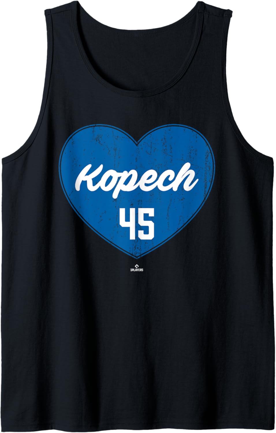 Distressed Heart Michael Kopech Los Angeles Baseball MLBPA Tank Top