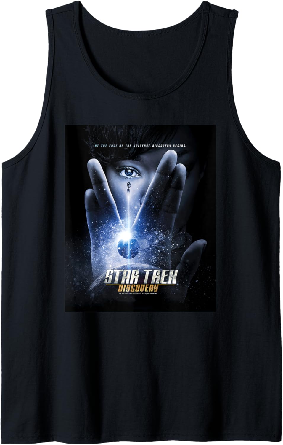 Star Trek Discovery Michael Salute Poster Tank Top