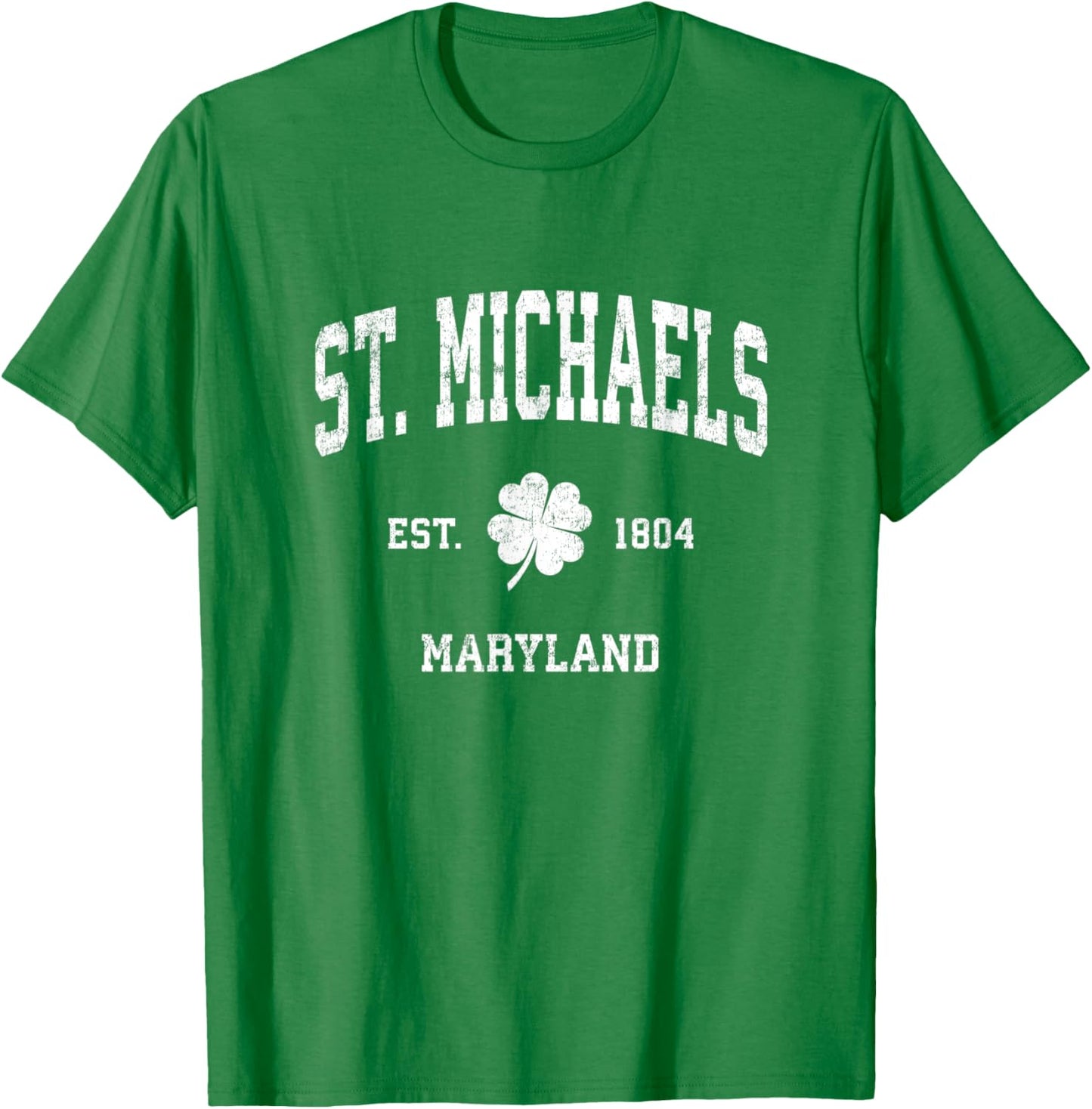 St. Michaels Maryland Vintage Shamrock Sports