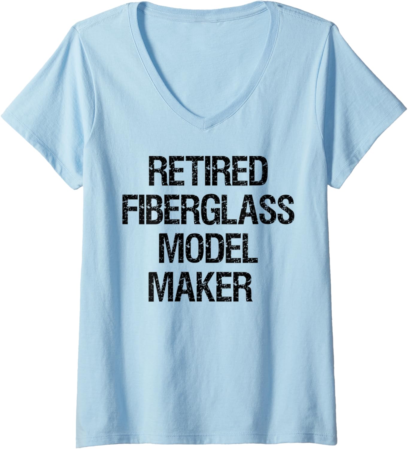 Womens Retired Fiberglass Model Maker V-Neck