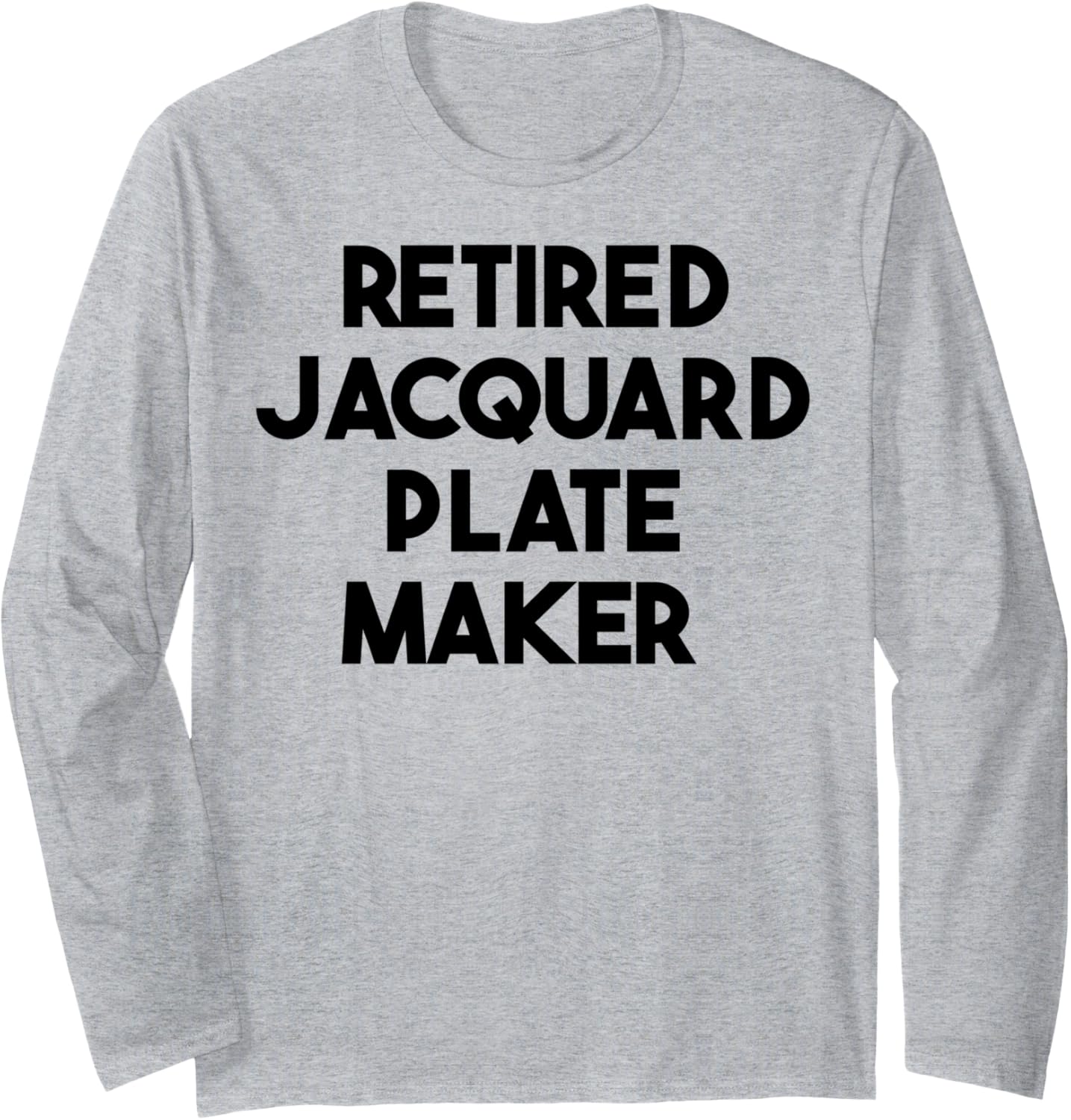 Retired Jacquard Plate Maker Long Sleeve
