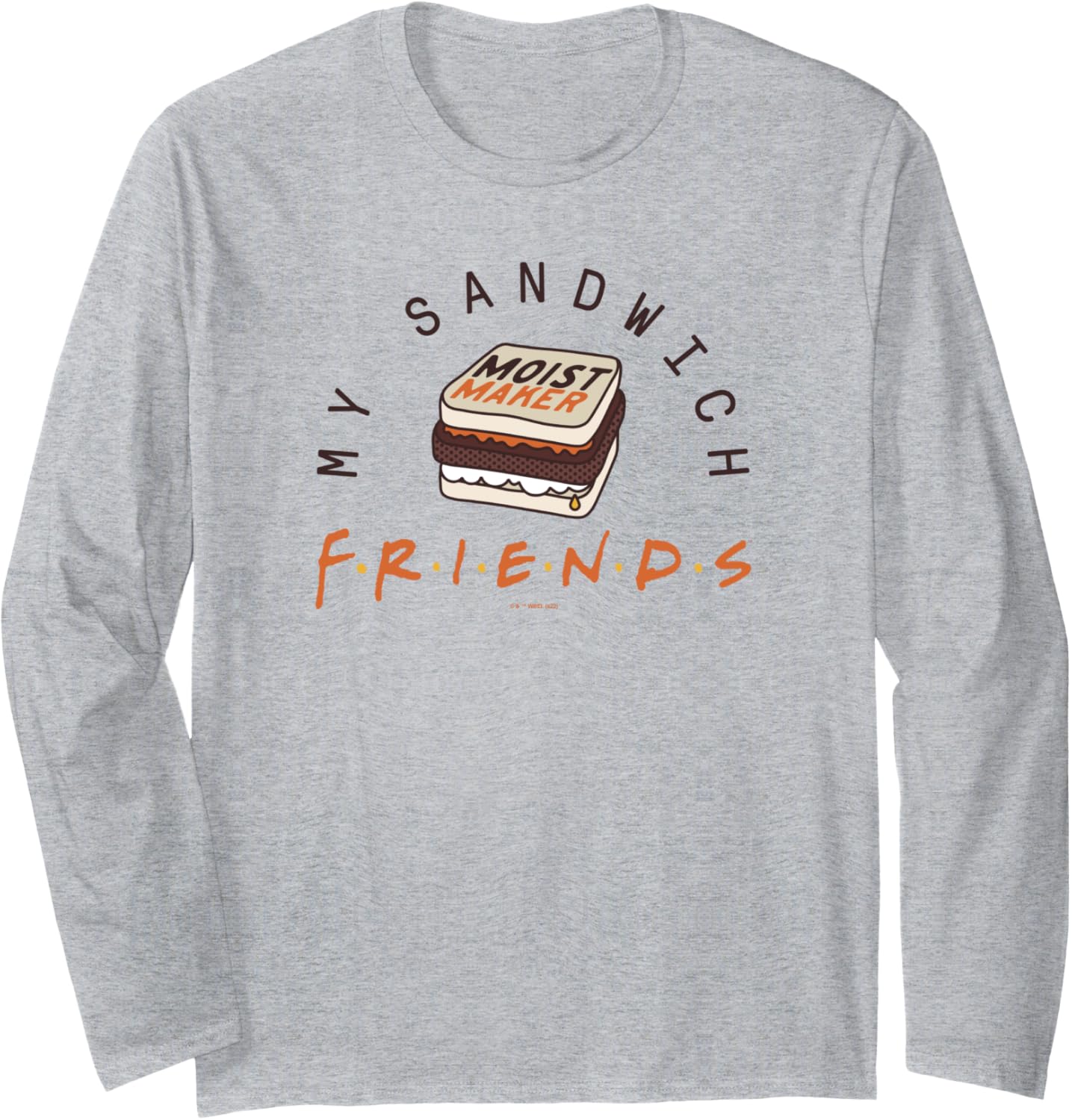 Friends My Sandwich Ross' Moist Maker Long Sleeve