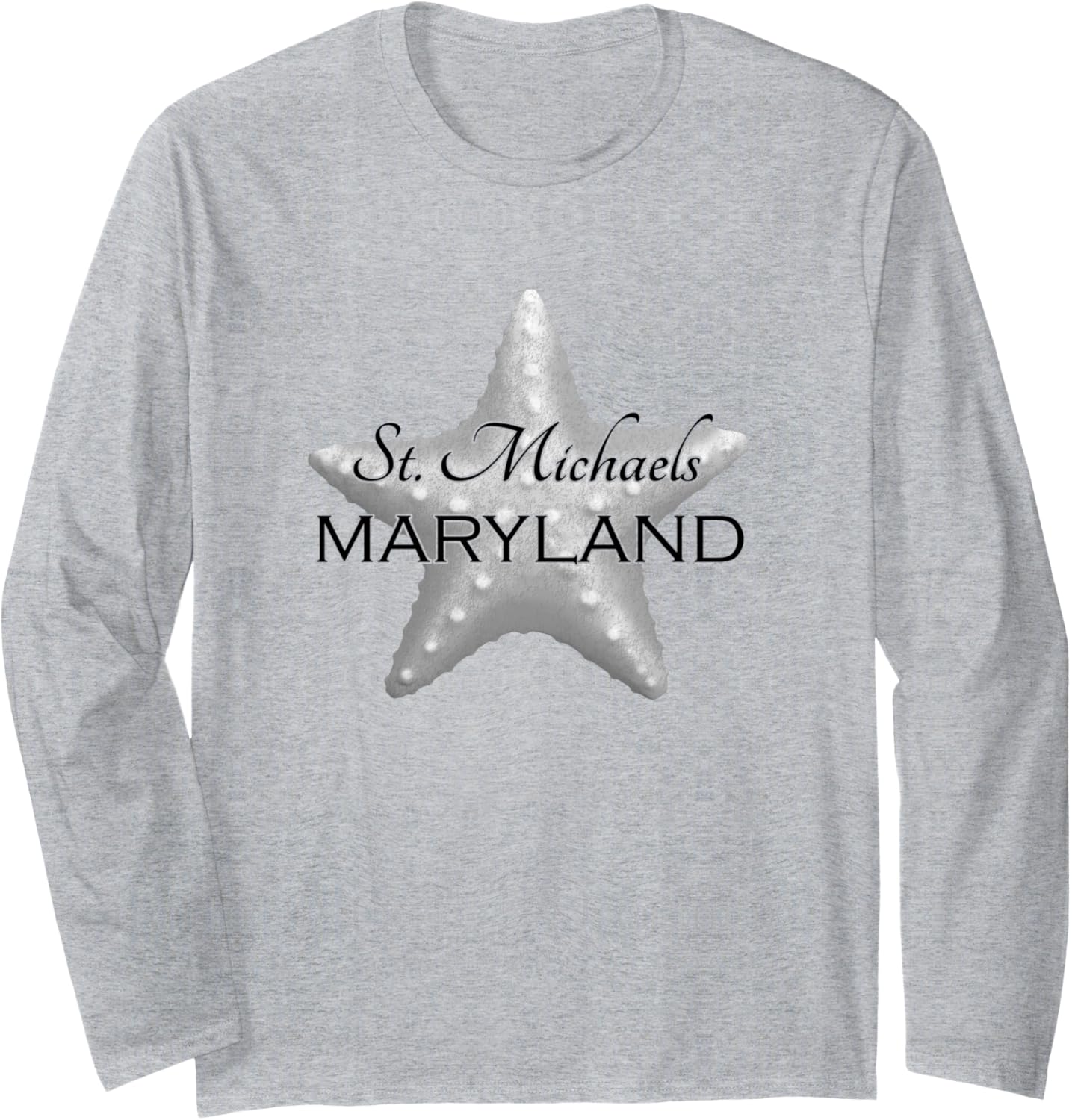St. Michaels Maryland Beach Ocean Long Sleeve