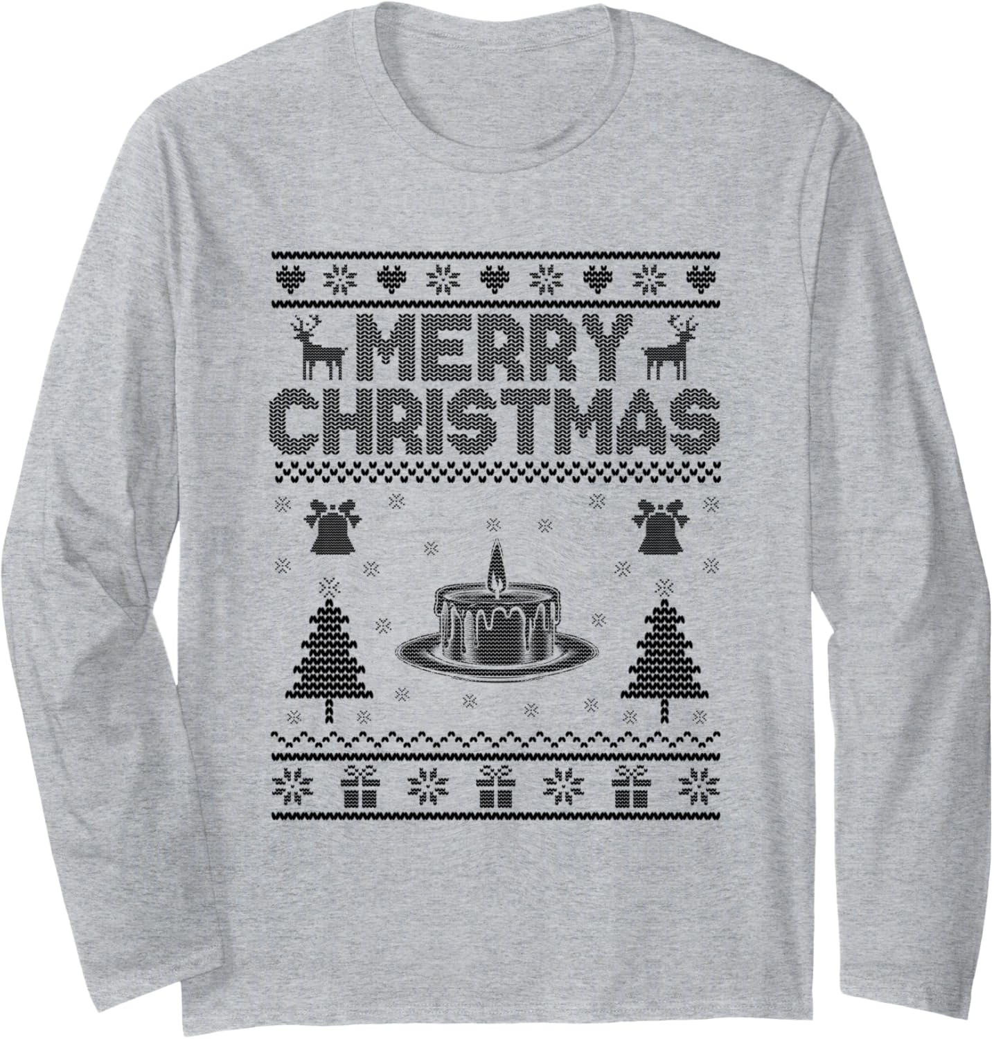 Xmas Candle Maker Merry Christmas Candle Maker Wax Long Sleeve