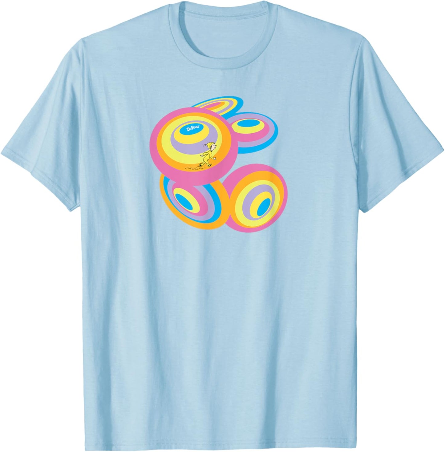 Dr. Seuss Oh the Places You'll Go - Circles T-shirt