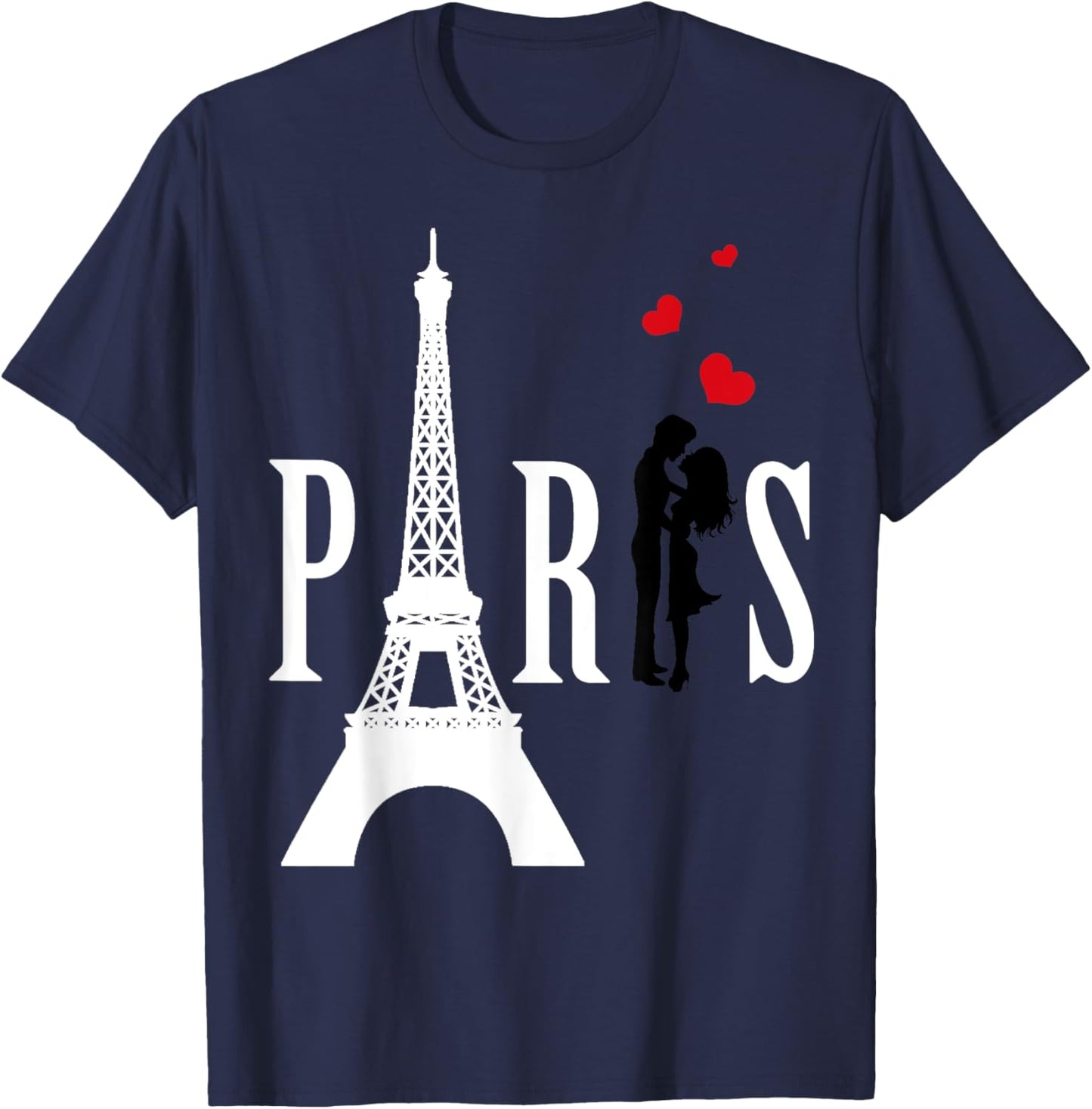 Eiffel Tower Paris T-Shirt- Place Of Love Paris France shirt