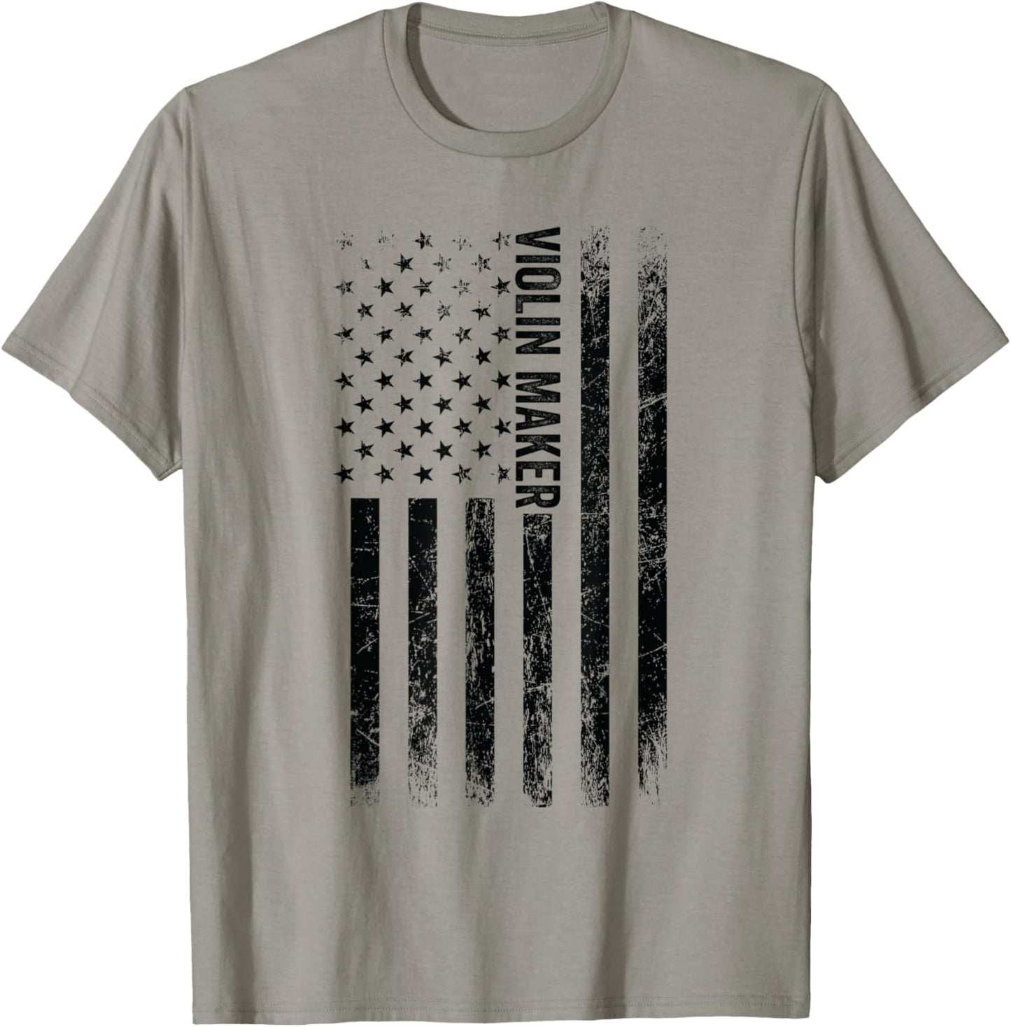 USA Flag Violin Making - Proud American Violin Maker