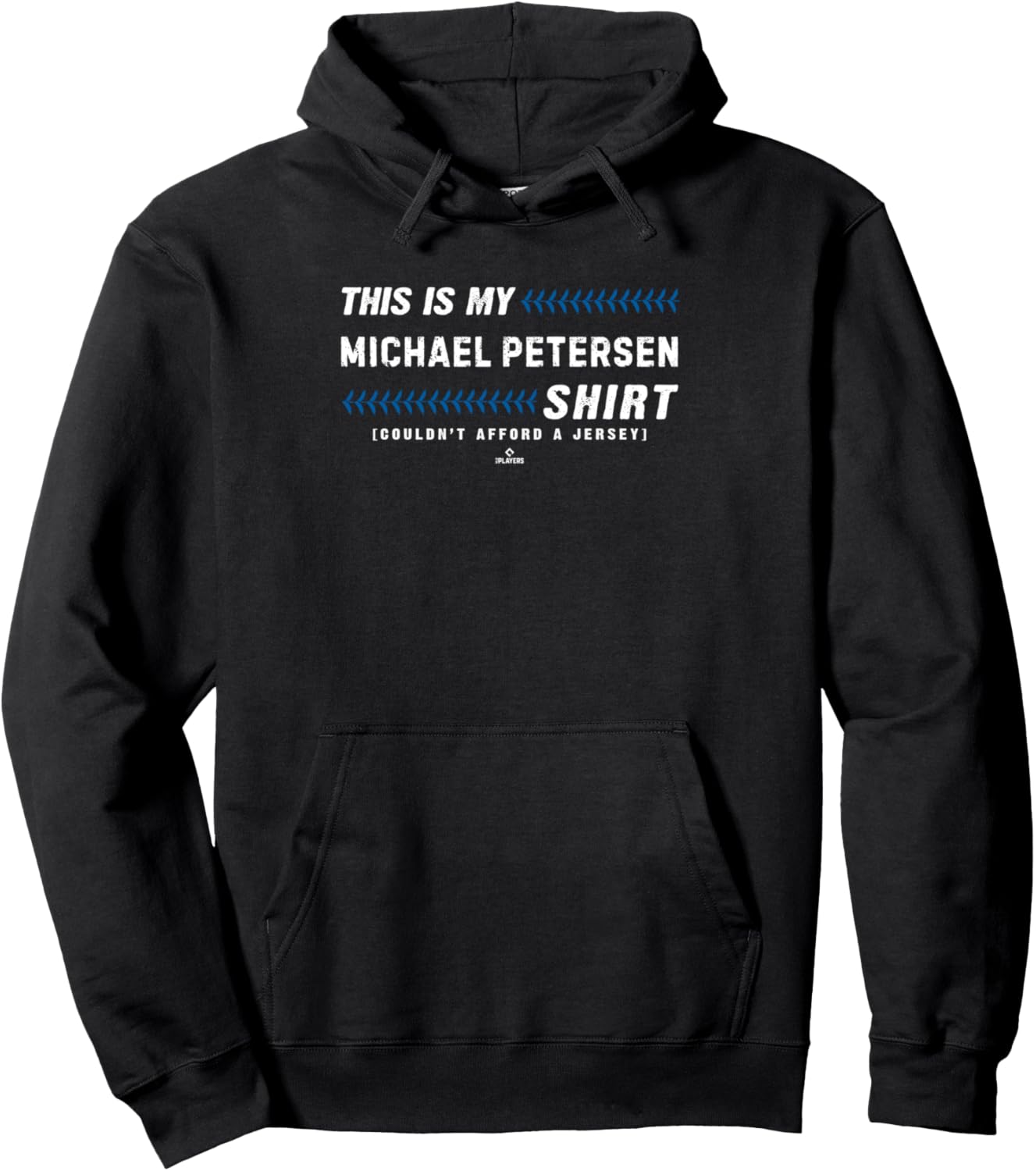 This Is My Shirt for Michael Petersen Los Angeles Baseball Pullover Hoodie
