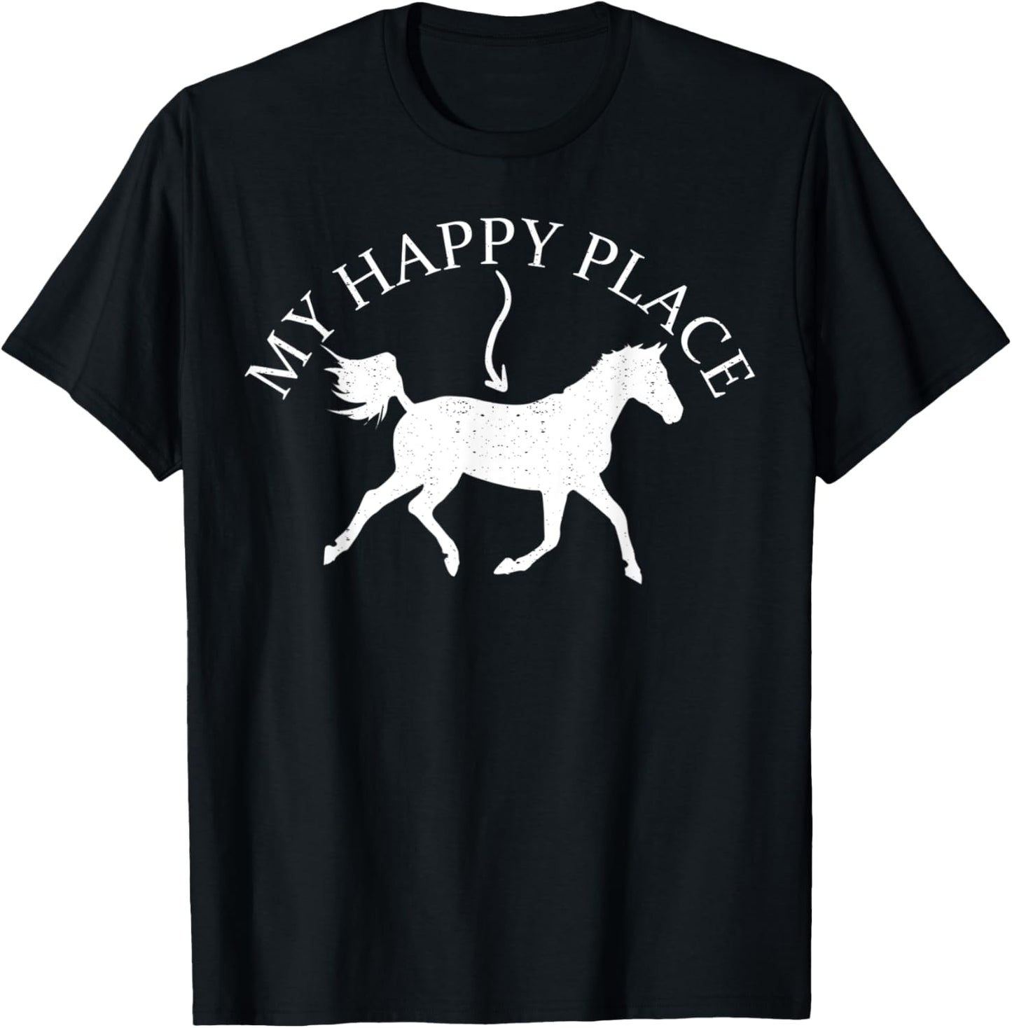 Funny Horseback Riding Horses Riders My Happy Place Horse