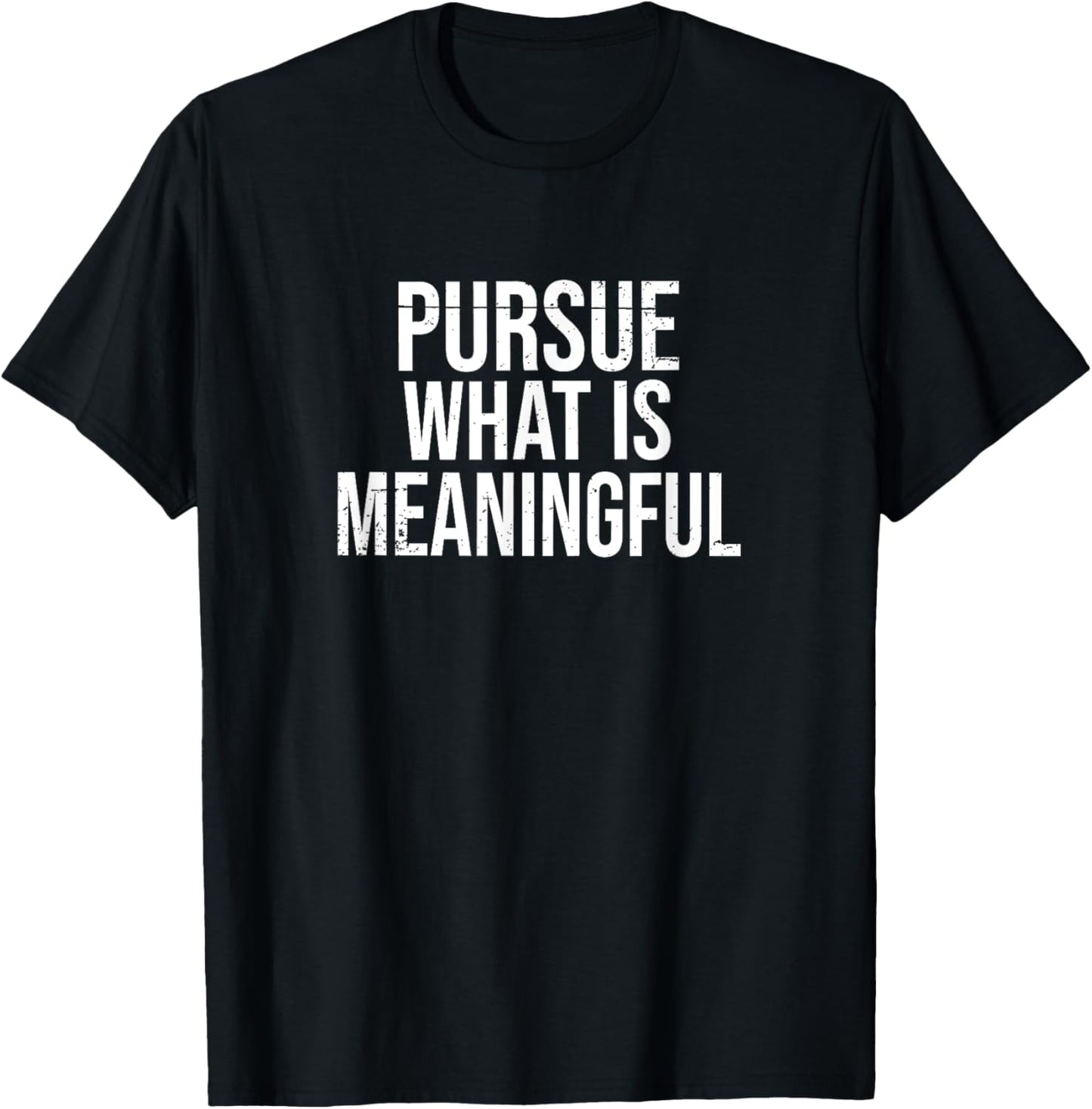Pursue What Is Meaningful T-Shirt