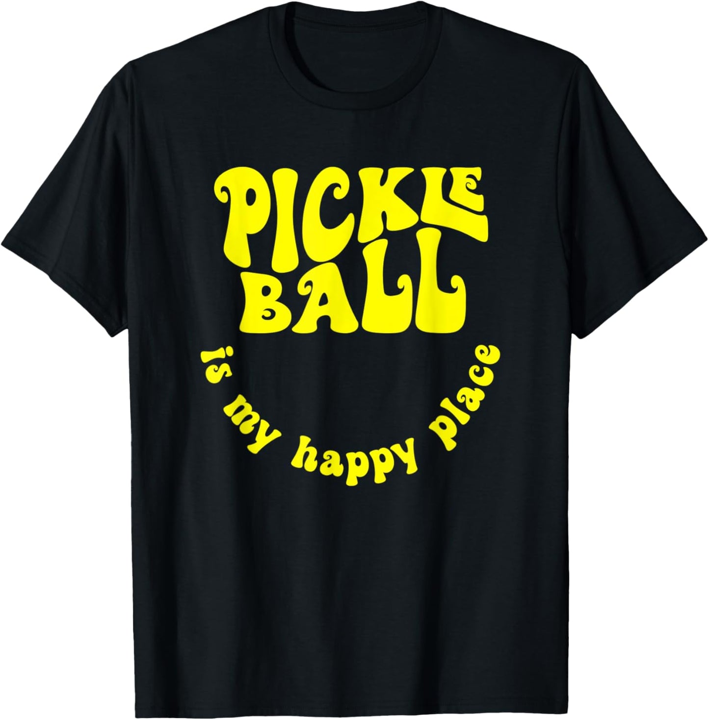 Retro Pickleball Is My Happy Place Pickleball Player