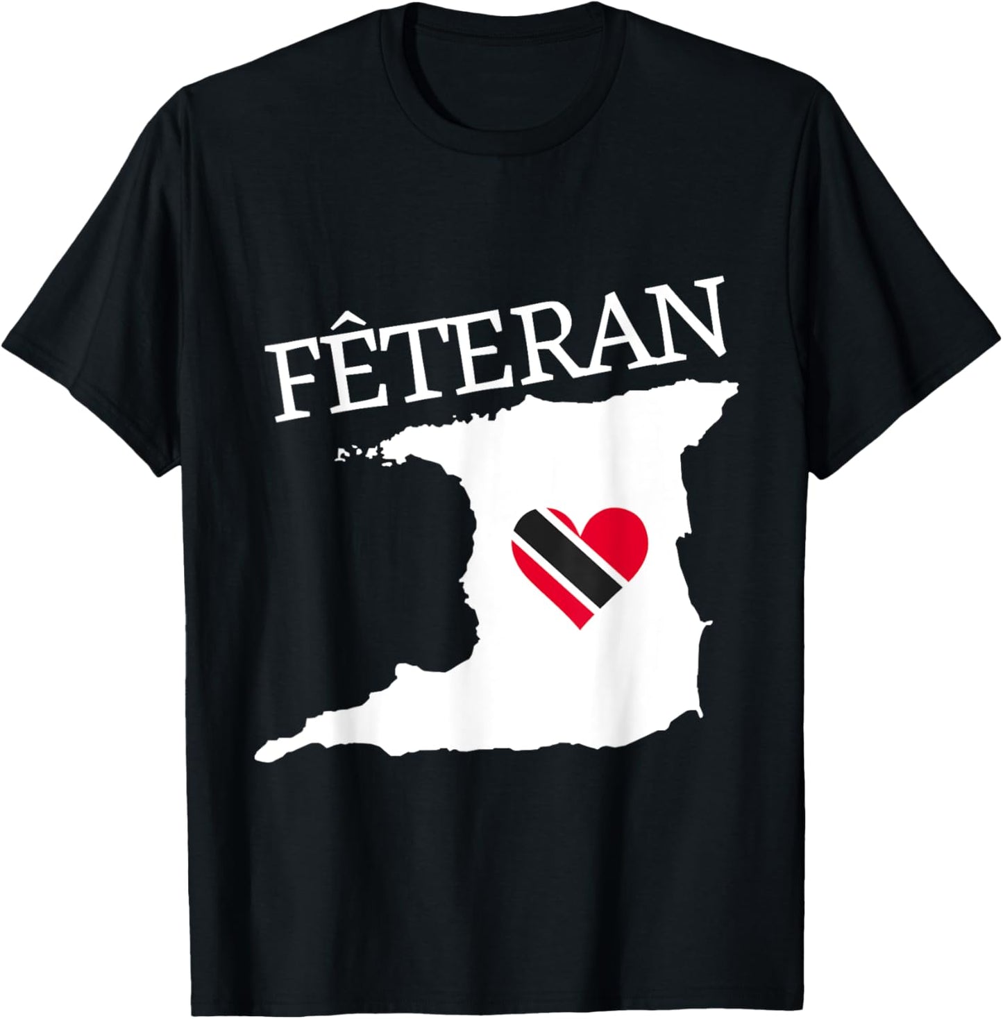 Feteran -Trinidad & Tobago Trini Carnival Fete Patriotic Tee T-Shirt for Women Kids Men