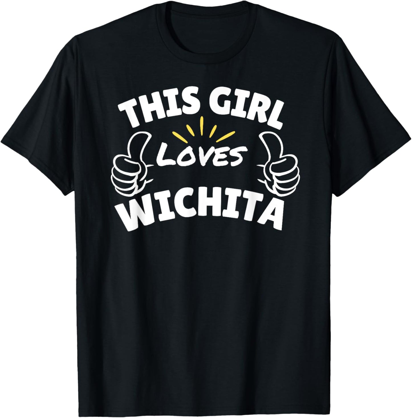 Fun Graphic-This Girl Loves Wichita