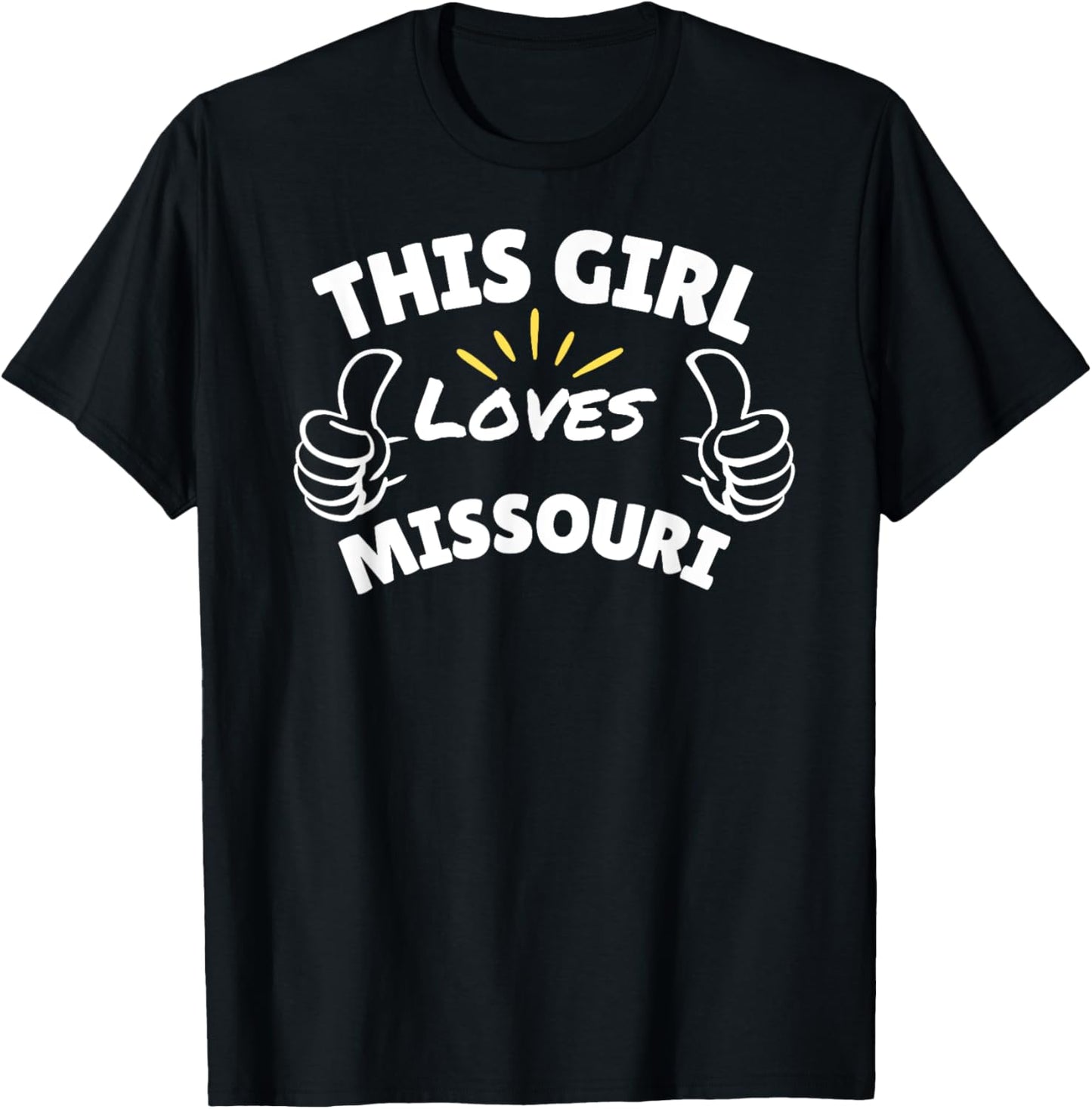 Fun Graphic-This Girl Loves Missouri