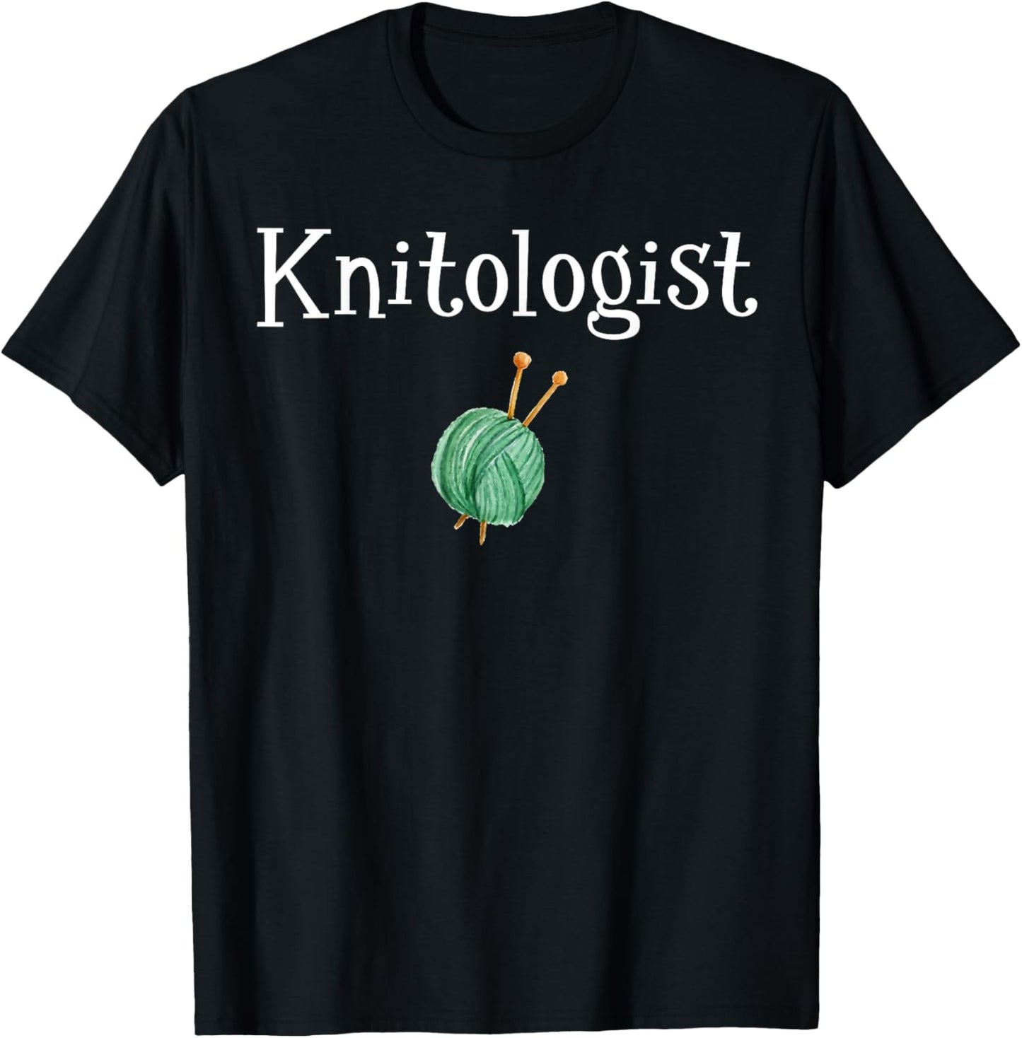 Funny Knitting TShirt Knitologist Yarn Needles Knitter Gift