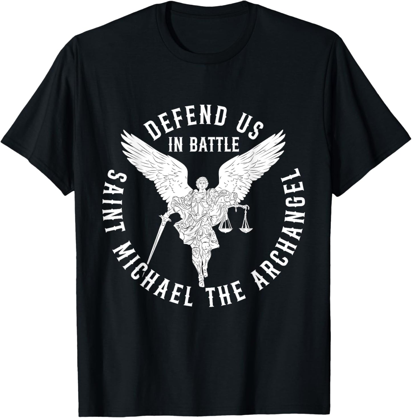 Defend us in battle Saint Michael the archangel