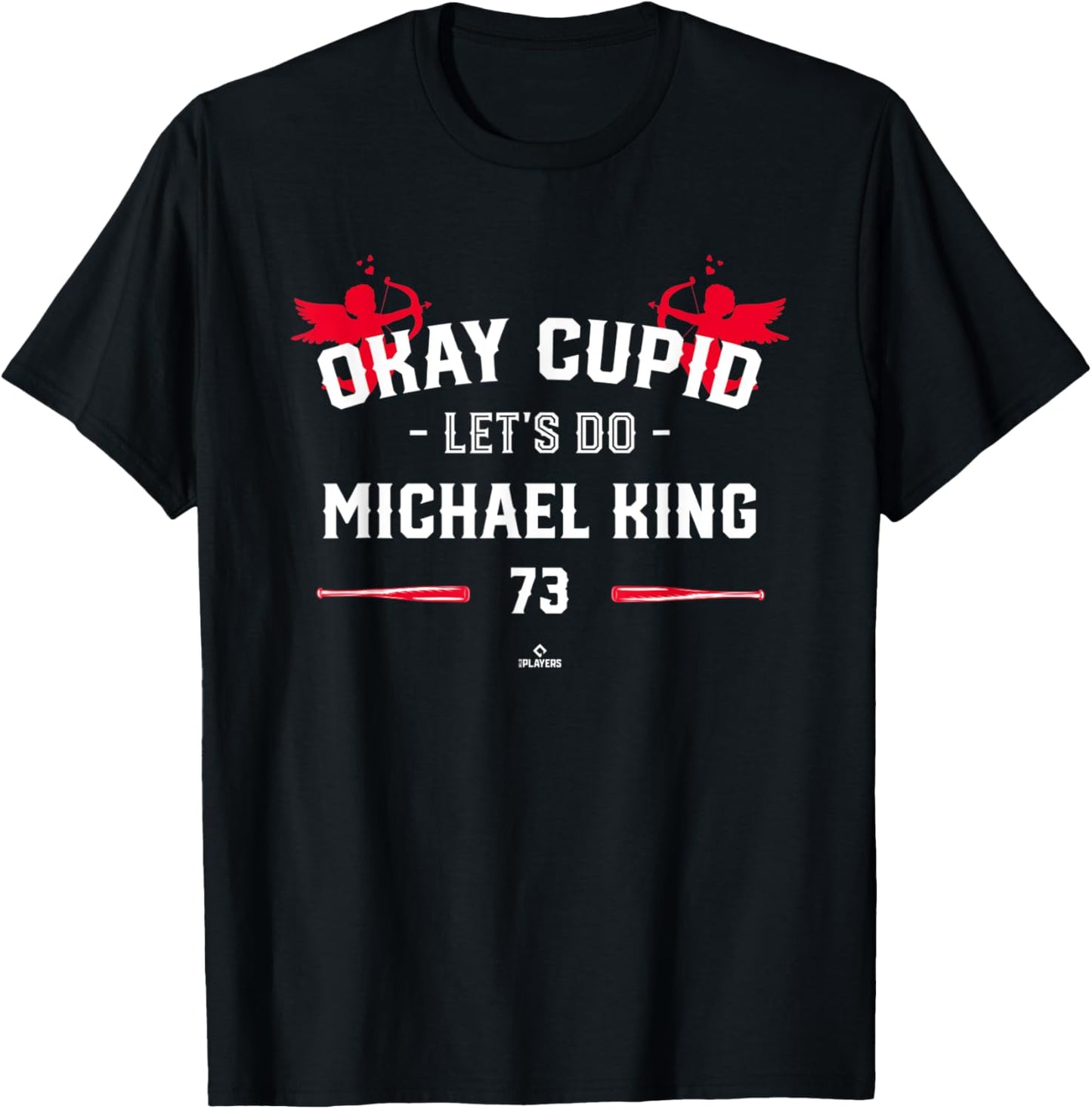 Cupid Let's Do Michael King Valentines Day Baseball