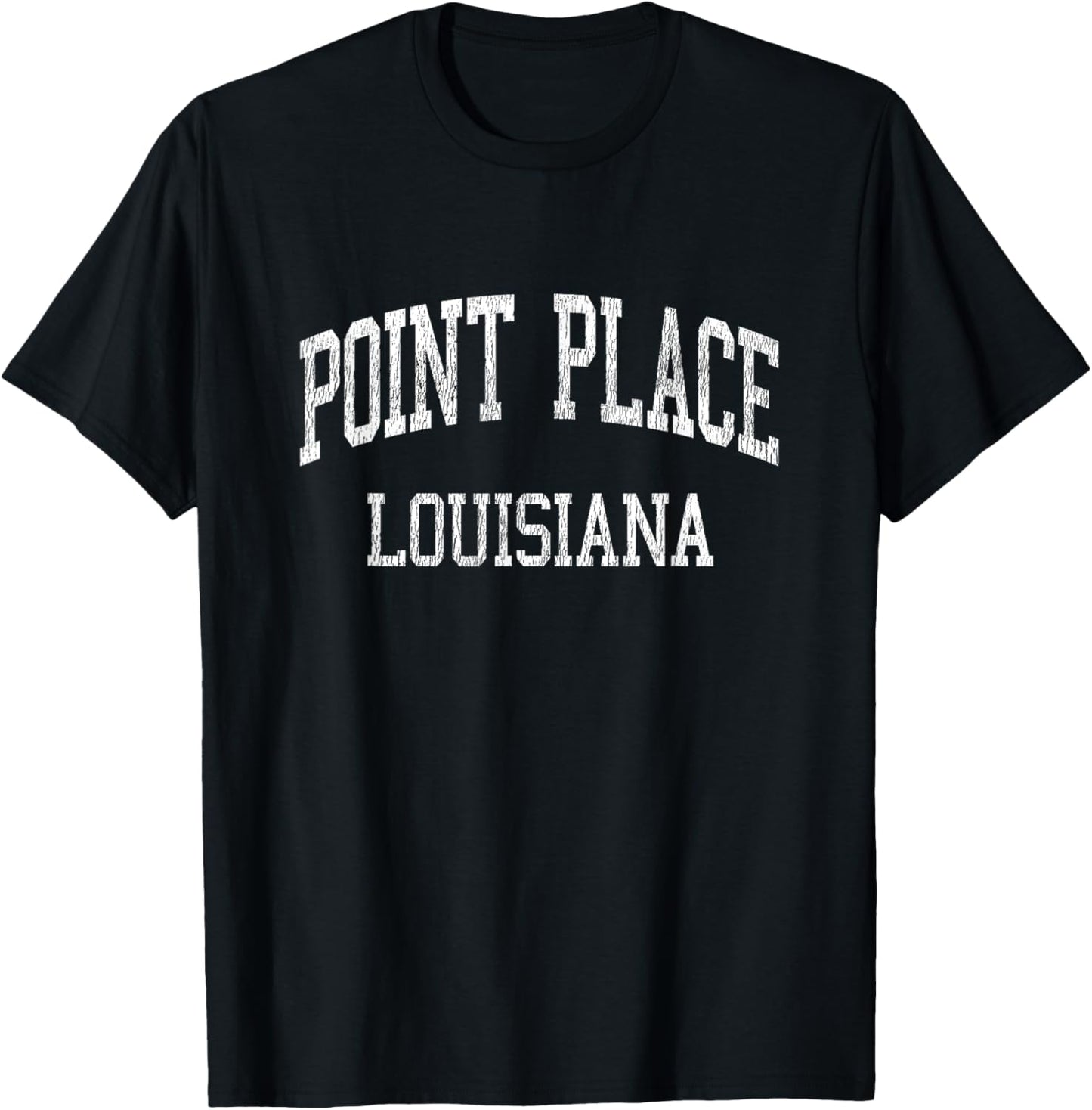 Point Place Louisiana LA Vintage Athletic Sports Design