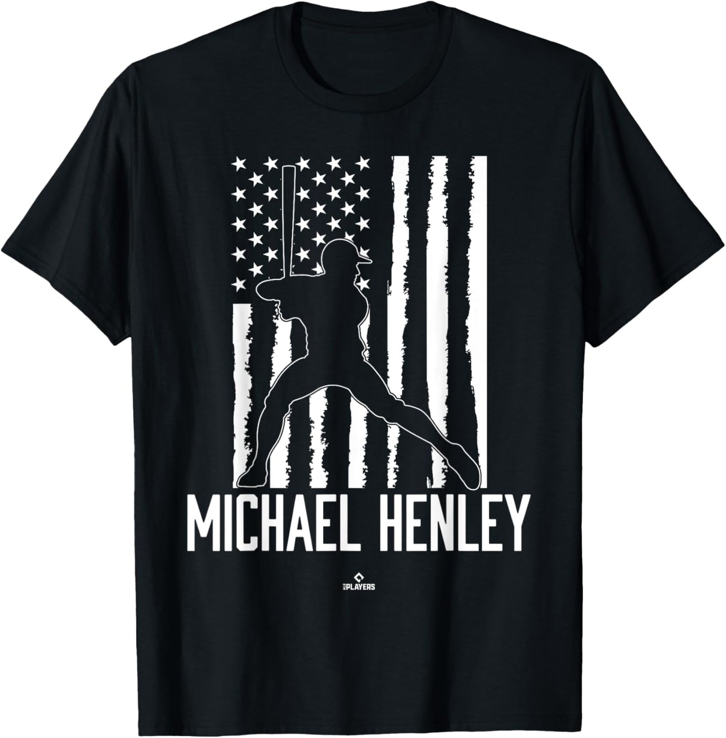 Distressed Flag Swing Michael Henley Prospect Baseball Fan